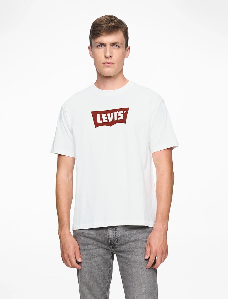 Levi's® - VINTAGE BW GRAPHIC TEE VINTAGE - kortärmade t-shirts - whites - 0