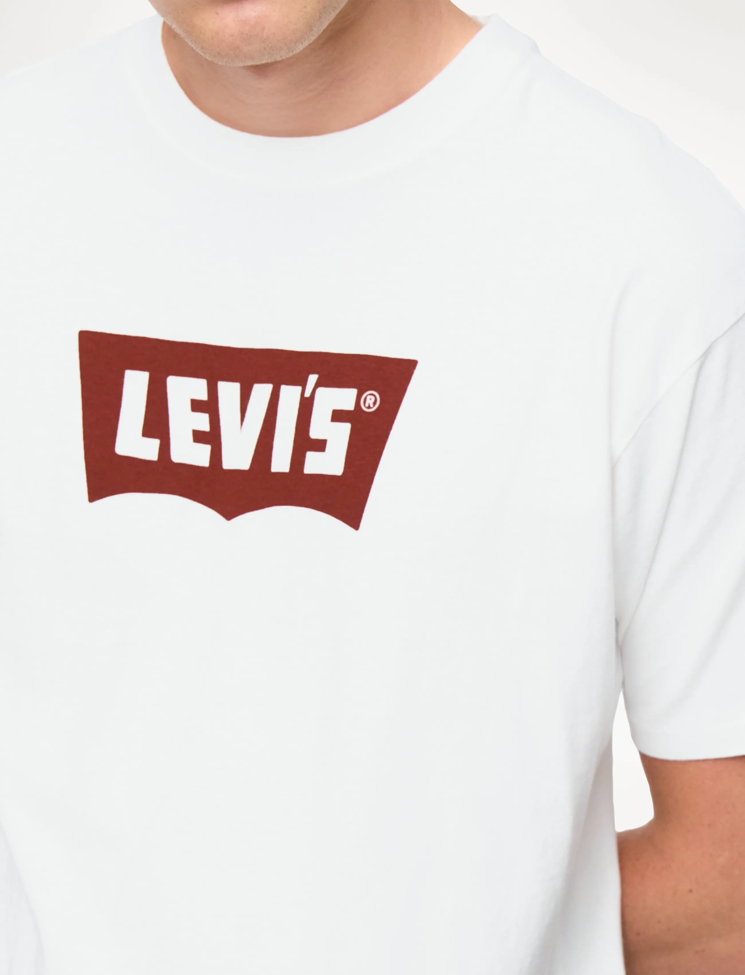 Levi's® - VINTAGE BW GRAPHIC TEE VINTAGE - stutterma bolir - whites - 5