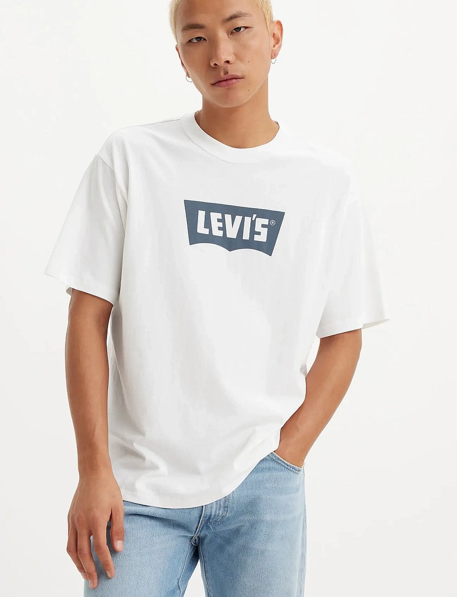 Levi's® - VINTAGE BW GRAPHIC TEE VINTAGE - kurzärmelig - whites - 0