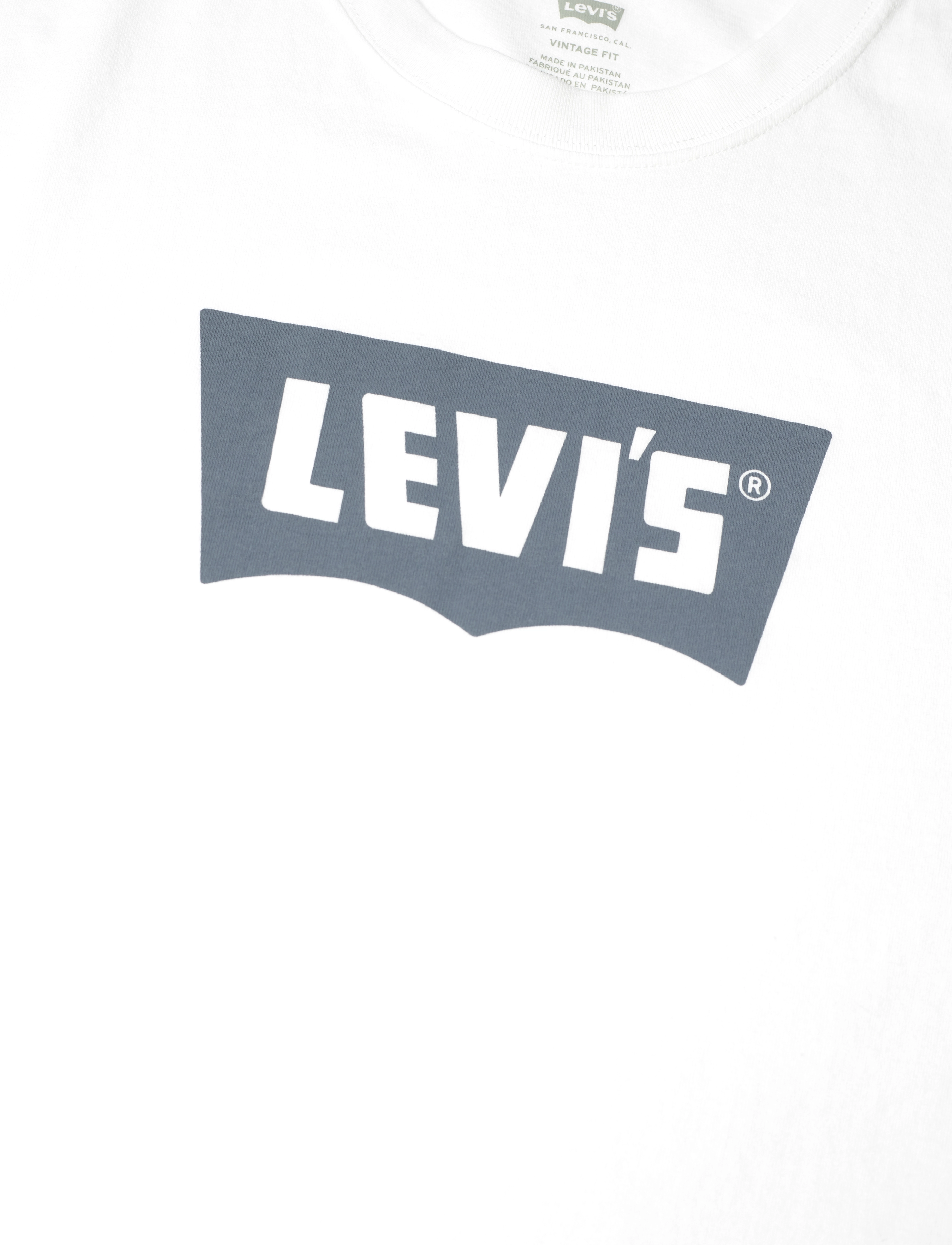 Levi's® - VINTAGE BW GRAPHIC TEE VINTAGE - stutterma bolir - whites - 4