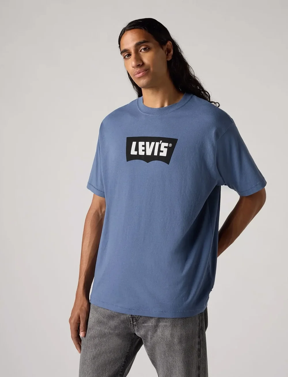 Levi's® - VINTAGE BW GRAPHIC TEE VTG BW - kortärmade t-shirts - blues - 0