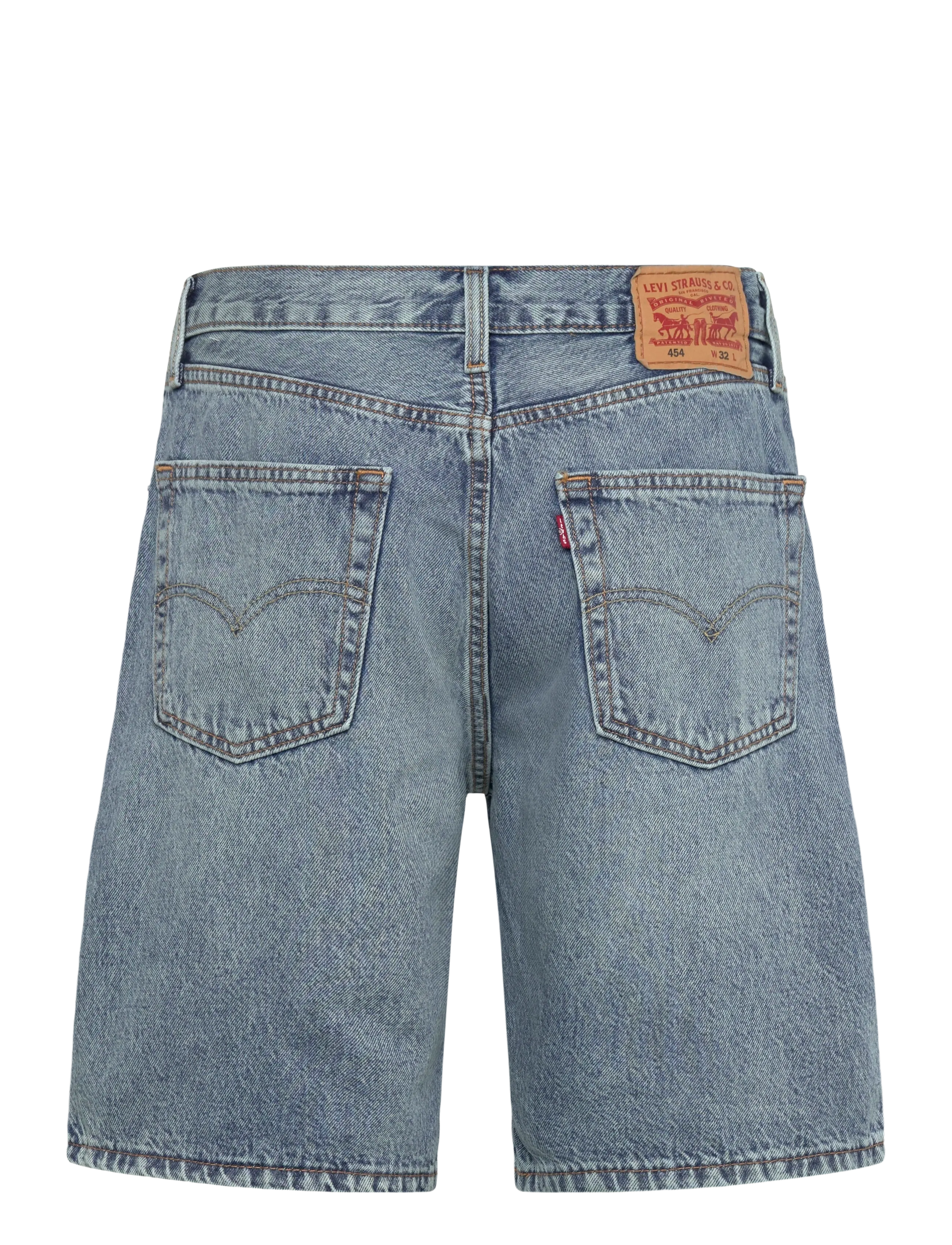 Levi's® - 454 RELAXED SHORTS MY BEST ALB - jorts - light indigo - worn in - 2