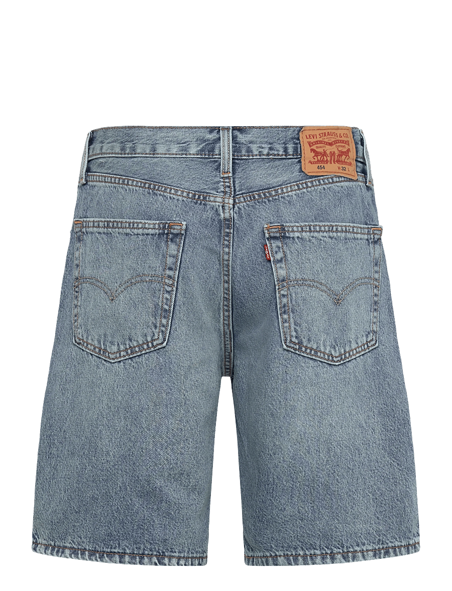 Levi's® - 454 RELAXED SHORTS MY BEST ALB - lühikesed teksapüksid - light indigo - worn in - 2