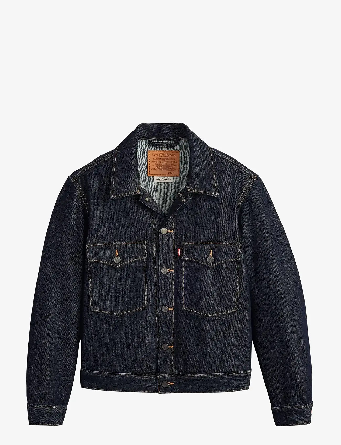 Indigo Denim Levis Denim Jacket Black Mens Levi's Men's Sherpa