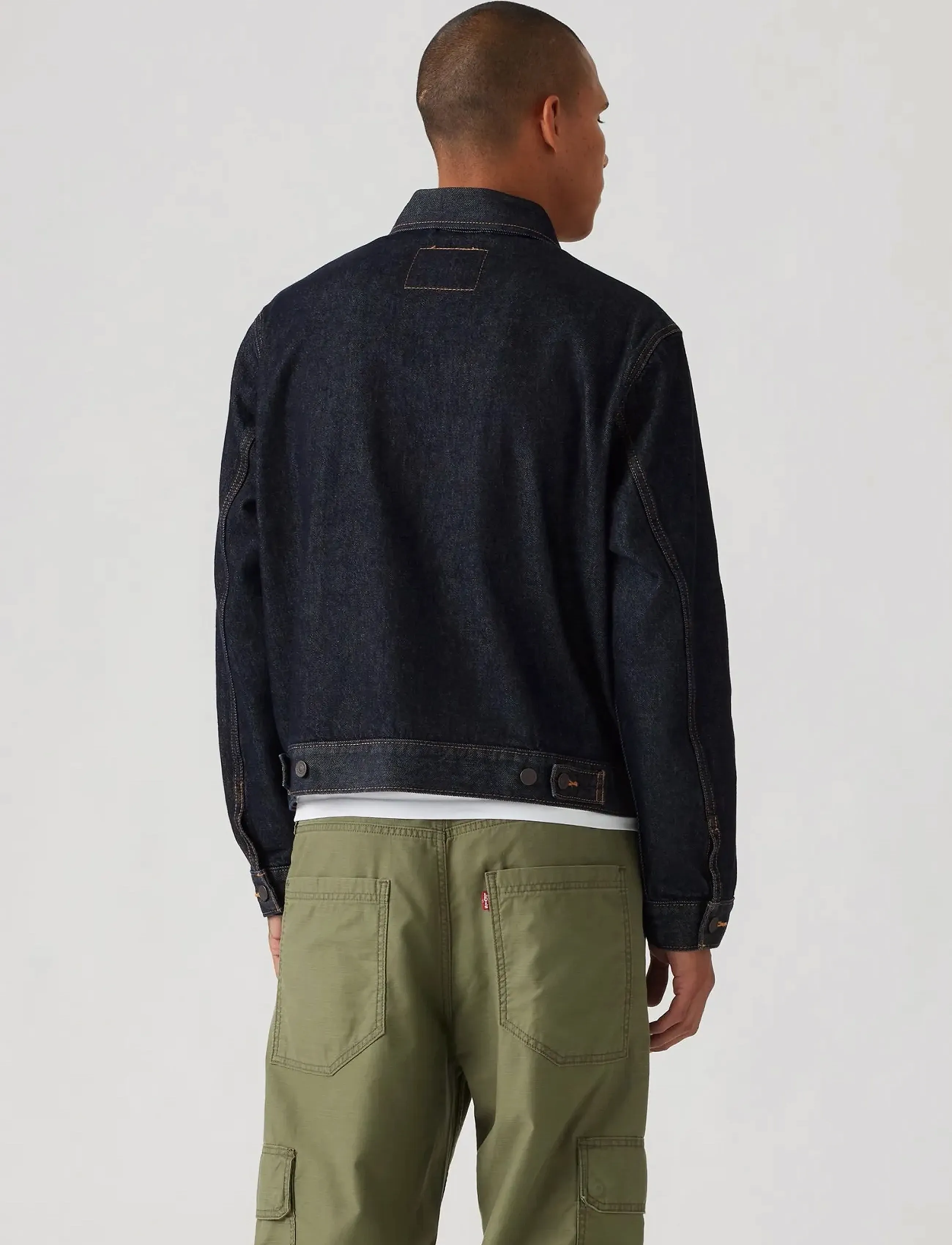 Levi's® - EMBARCADERO STATION JKT LOVE Y - voodrita teksajakid - dark indigo - flat finish - 2