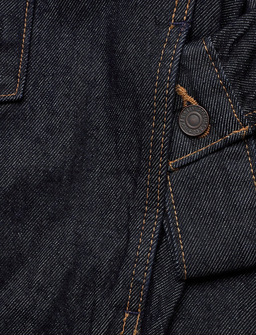 Levi's® - EMBARCADERO STATION JKT LOVE Y - ungefütterte denimjacken - dark indigo - flat finish - 4