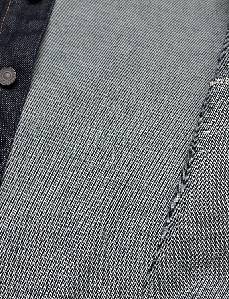 Levi's® - EMBARCADERO STATION JKT LOVE Y - unlined denim jackets - dark indigo - flat finish - 5