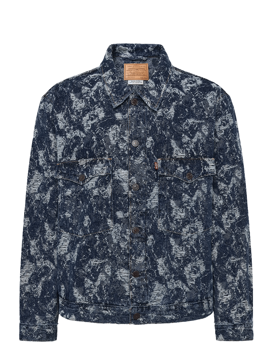 Levi's® - EMBARCADERO STATION JKT IT WAS - ungefütterte denimjacken - med indigo - worn in - 1