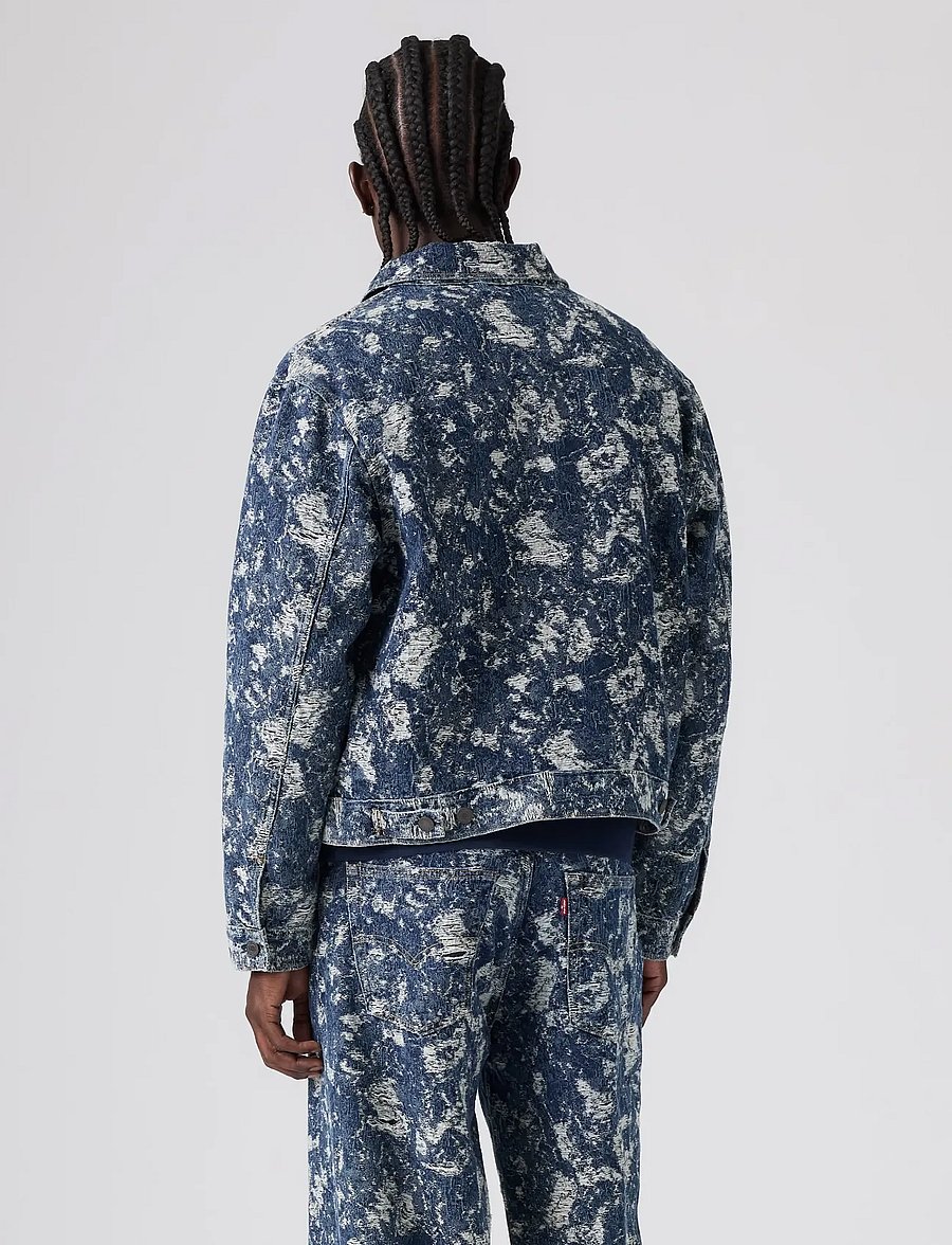Levi's® - EMBARCADERO STATION JKT IT WAS - ungefütterte denimjacken - med indigo - worn in - 4