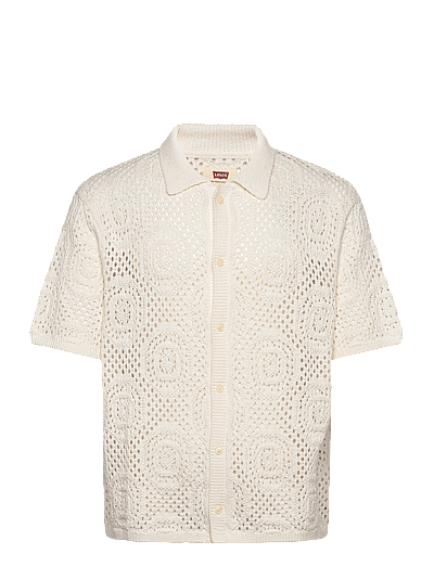 Levi's® SWEATER CAMP SHIRT POINTELLE C - Levi's® - MULTI-COLOR / cream