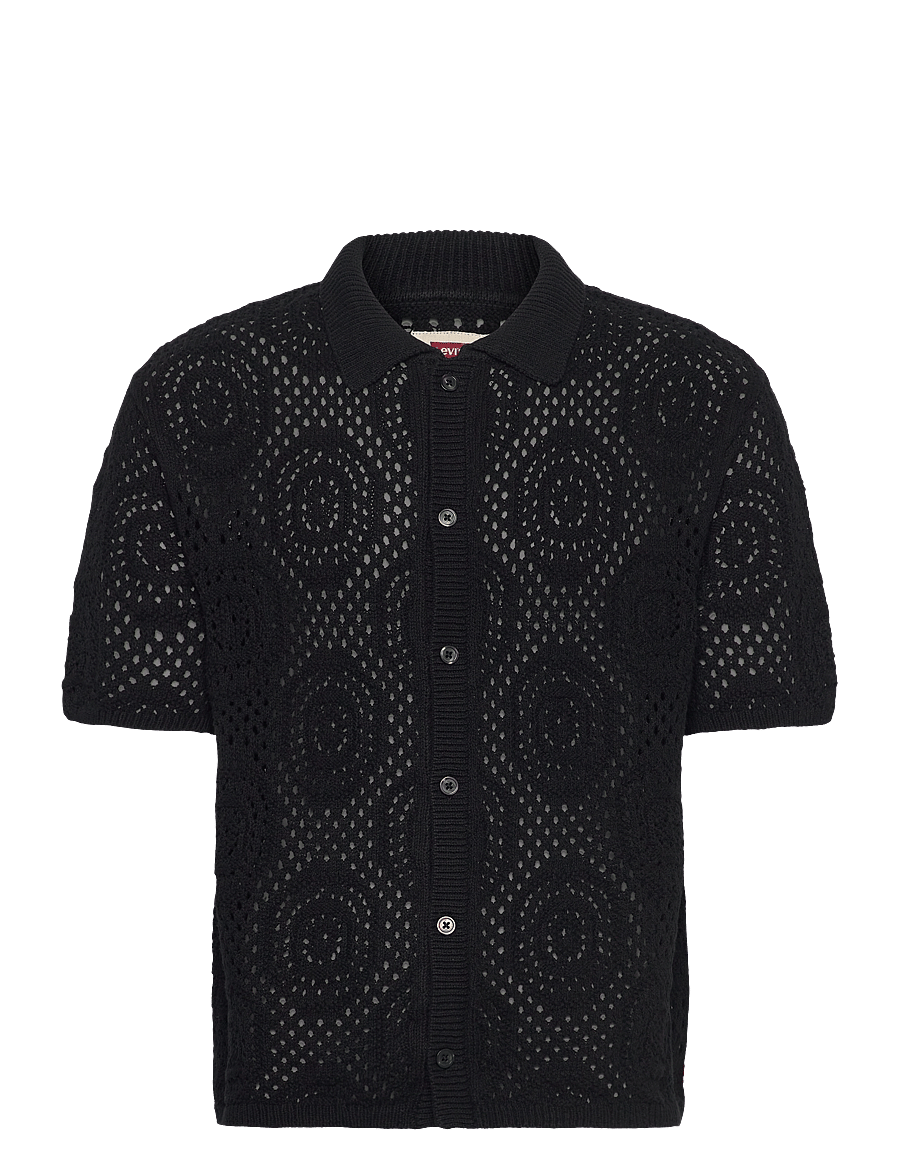 Levi's® - SWEATER CAMP SHIRT POINTELLE C - short-sleeved shirts - multi-color - 1