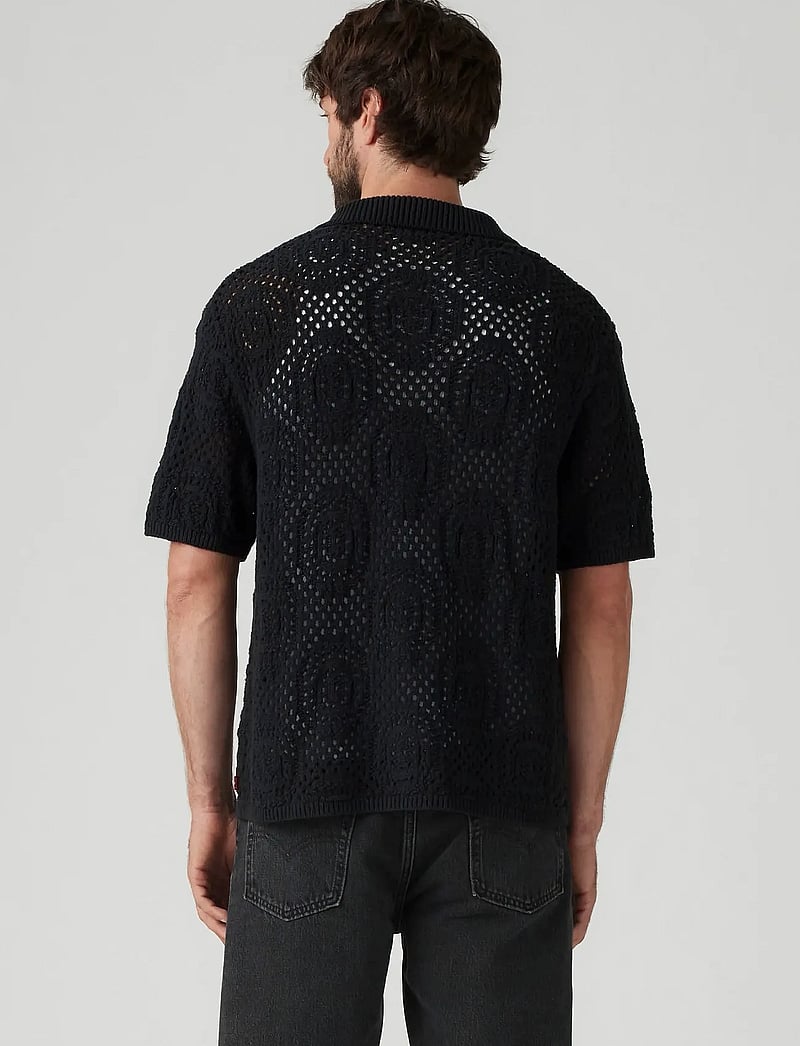 Levi's® - SWEATER CAMP SHIRT POINTELLE C - lühikeste varrukatega särgid - multi-color - 3