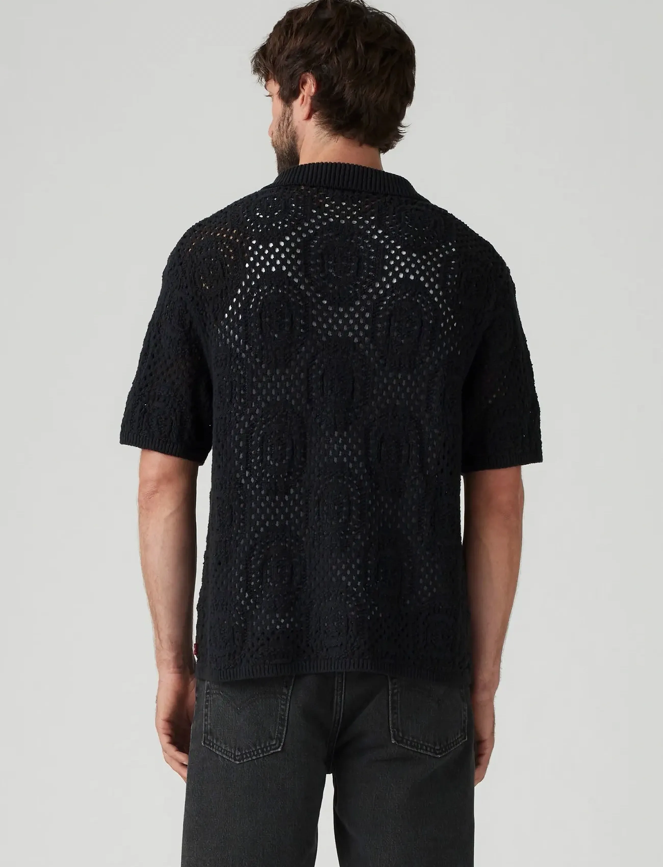 Levi's® - SWEATER CAMP SHIRT POINTELLE C - short-sleeved shirts - multi-color - 3