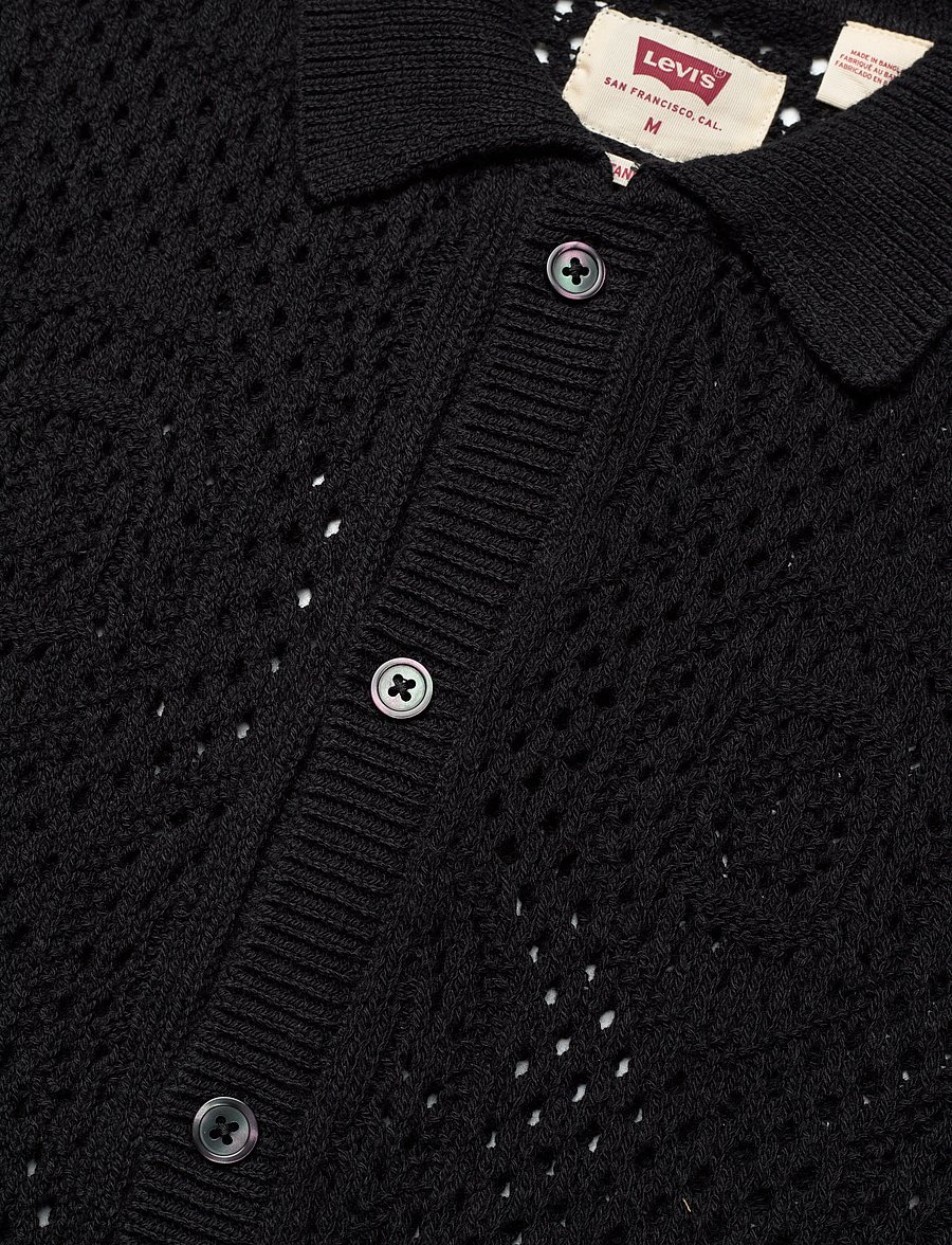Levi's® - SWEATER CAMP SHIRT POINTELLE C - short-sleeved shirts - multi-color - 5