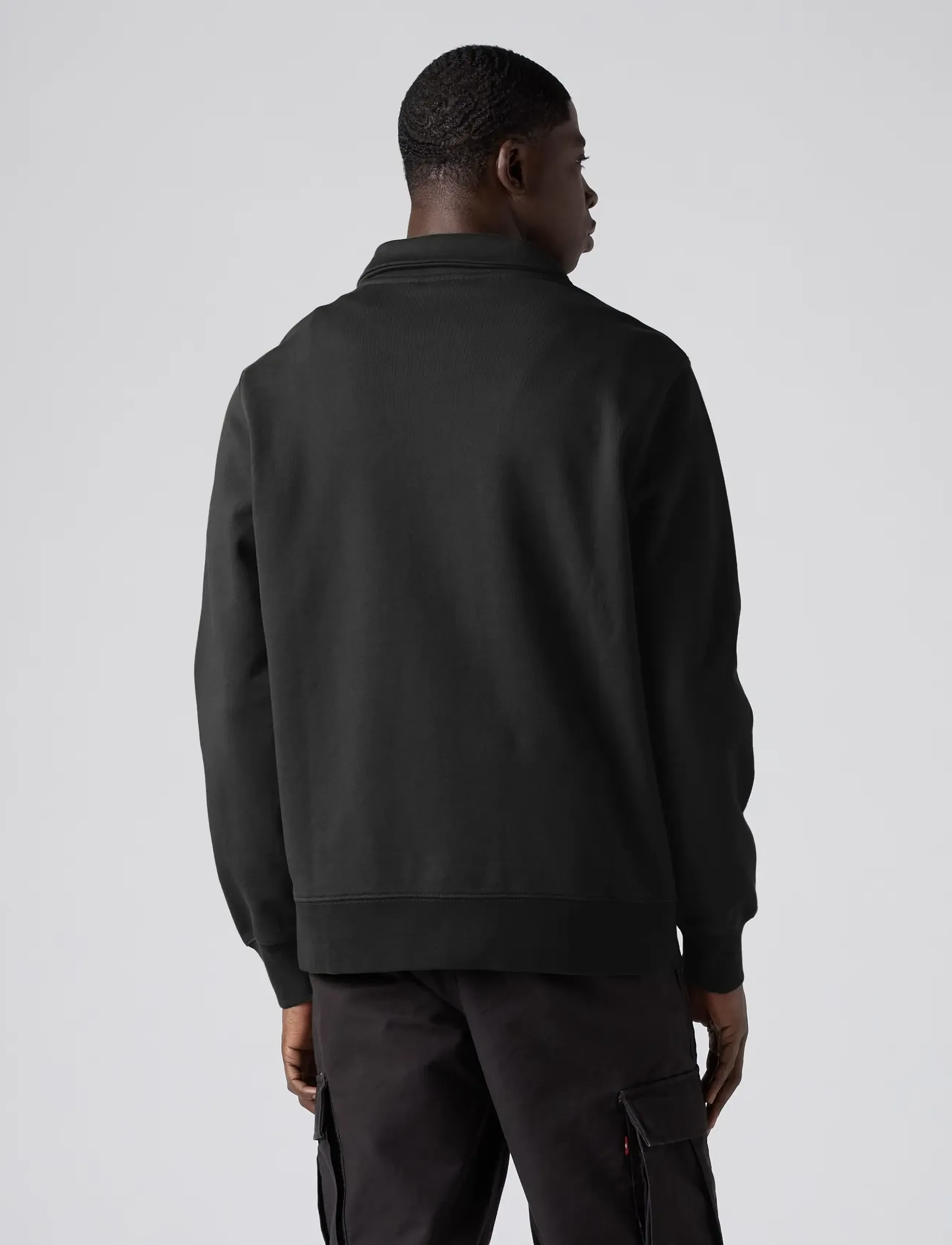 Levi's® - LSE_ORIGINAL HM 1/4 ZIP COFFEE - browns - 4