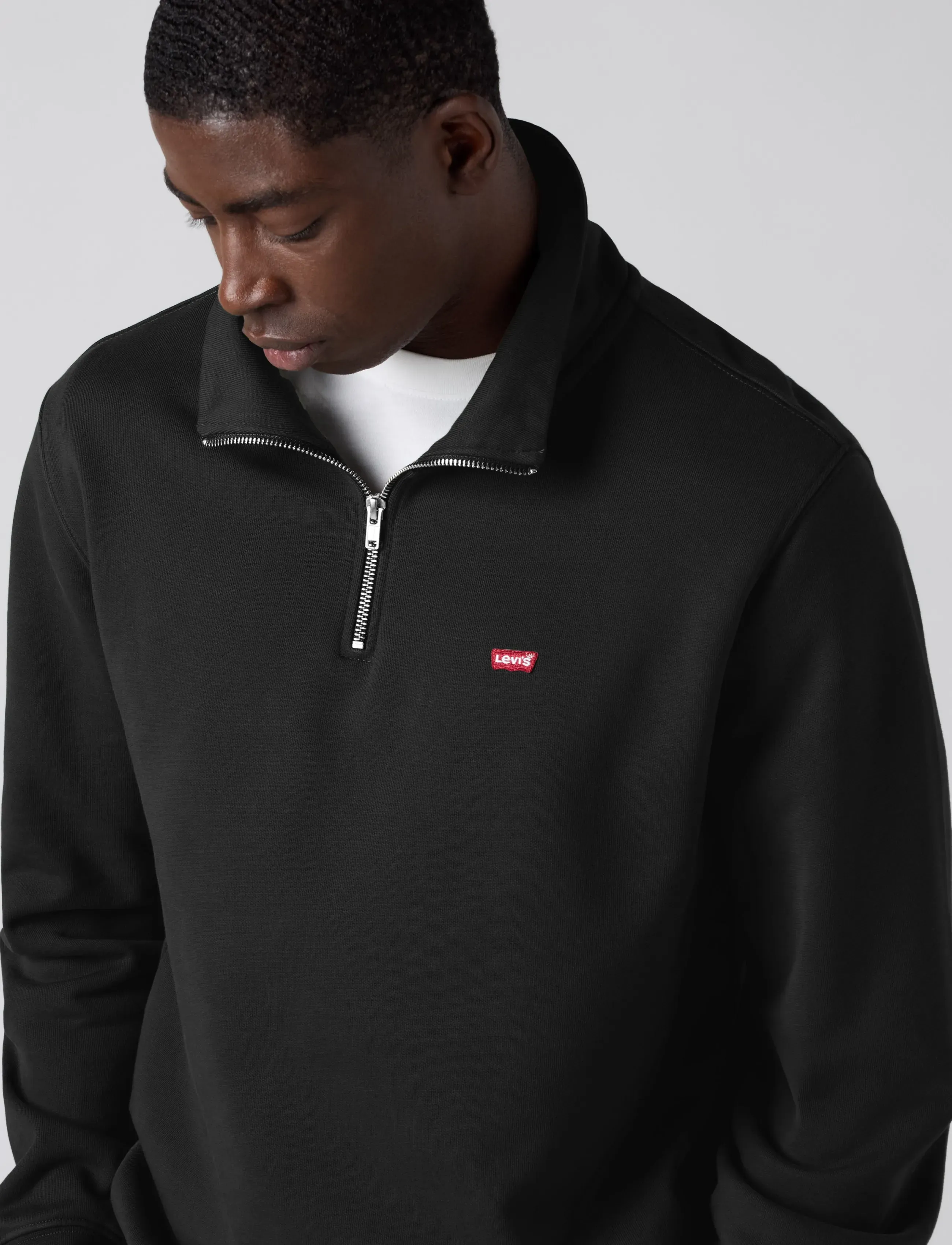 Levi's® - LSE_ORIGINAL HM 1/4 ZIP COFFEE - browns - 5