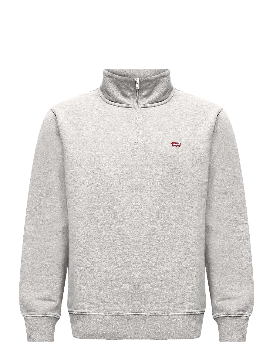 Levi's® - LSE_ORIGINAL HM 1/4 ZIP LSE_MI - poolpika lukuga džemprid - greys - 1
