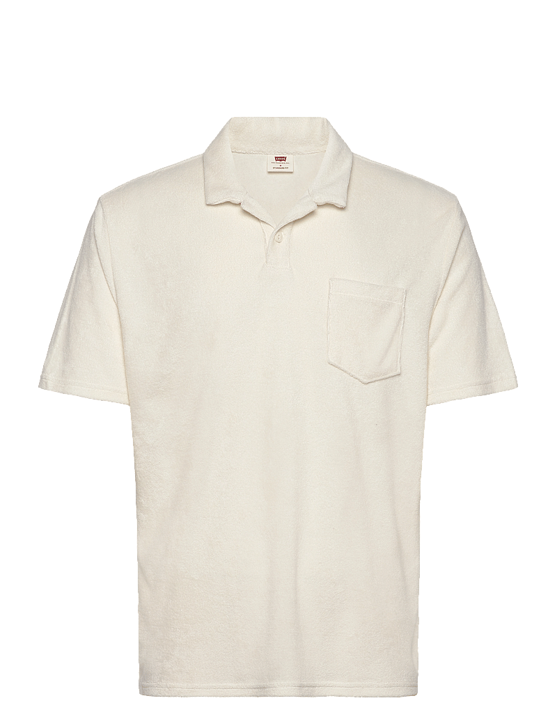 Levi's® - TERRY POCKET POLO EGRET - polos à manches courtes - whites - 1