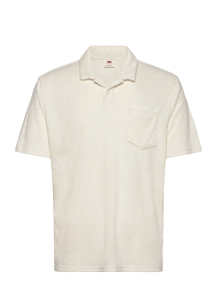 Levi's® - TERRY POCKET POLO EGRET - whites - 1