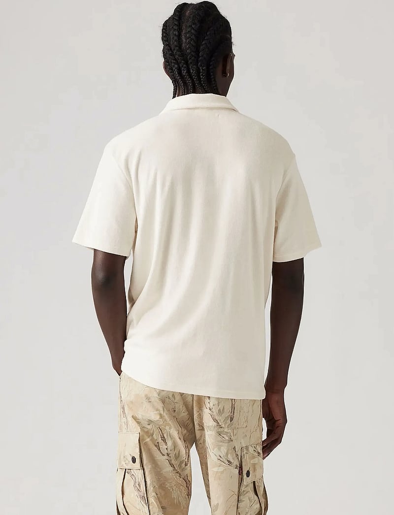 Levi's® - TERRY POCKET POLO EGRET - polos à manches courtes - whites - 3