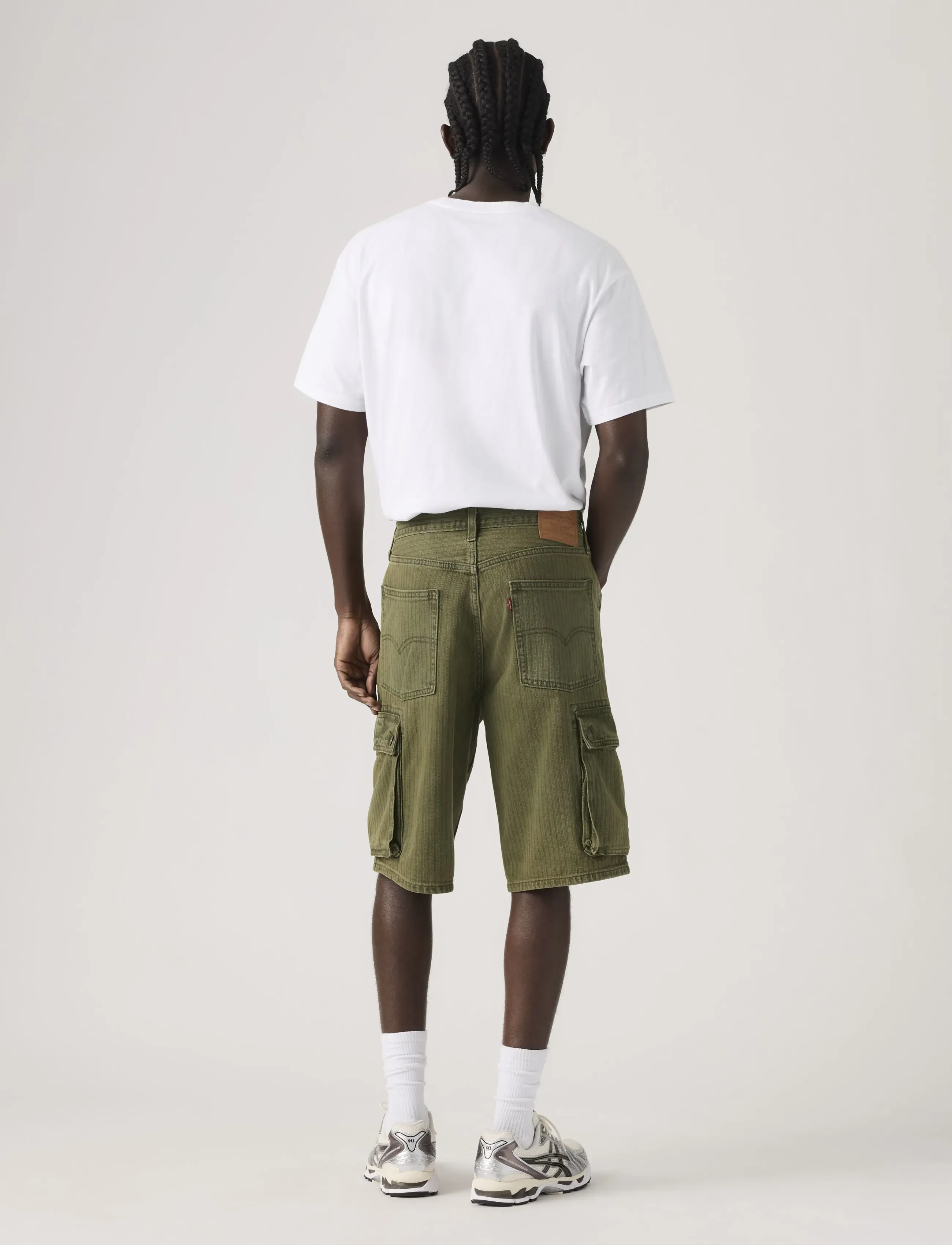 Levi's® - 478 BAGGY CARGO SHORTS FOREST - casual shorts - greens - 4