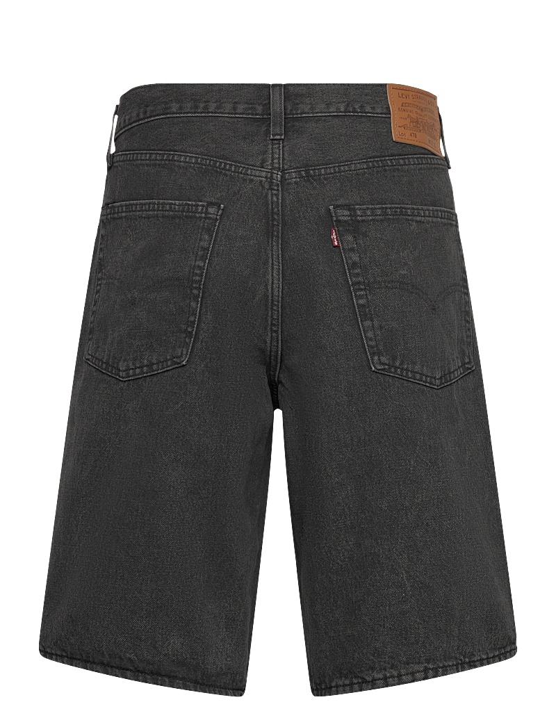 Levi's® - 478 BAGGY SHORTS OVERNIGHT BAG - lühikesed teksapüksid - blacks - 1