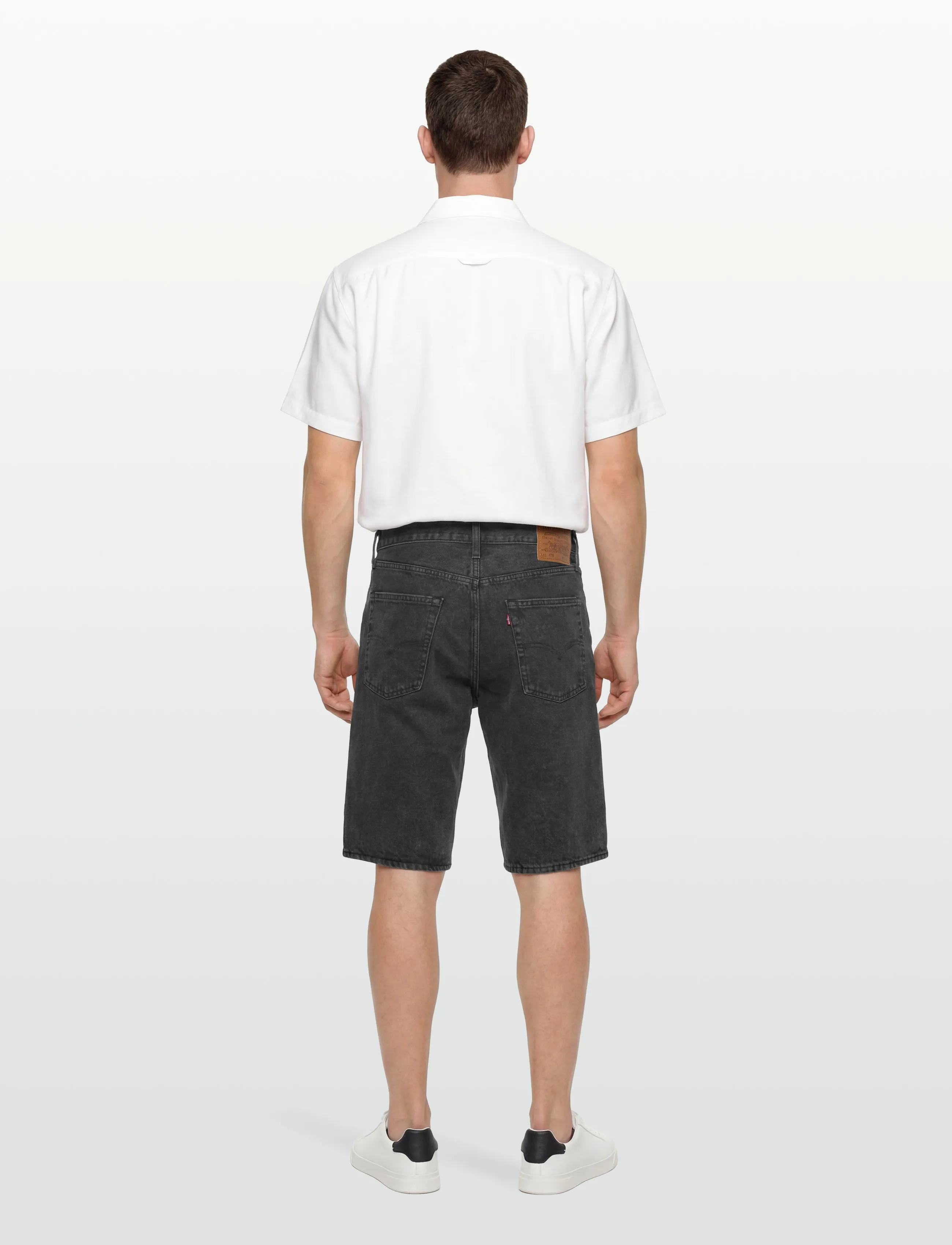 Levi's® - 478 BAGGY SHORTS OVERNIGHT BAG - jorts - blacks - 4