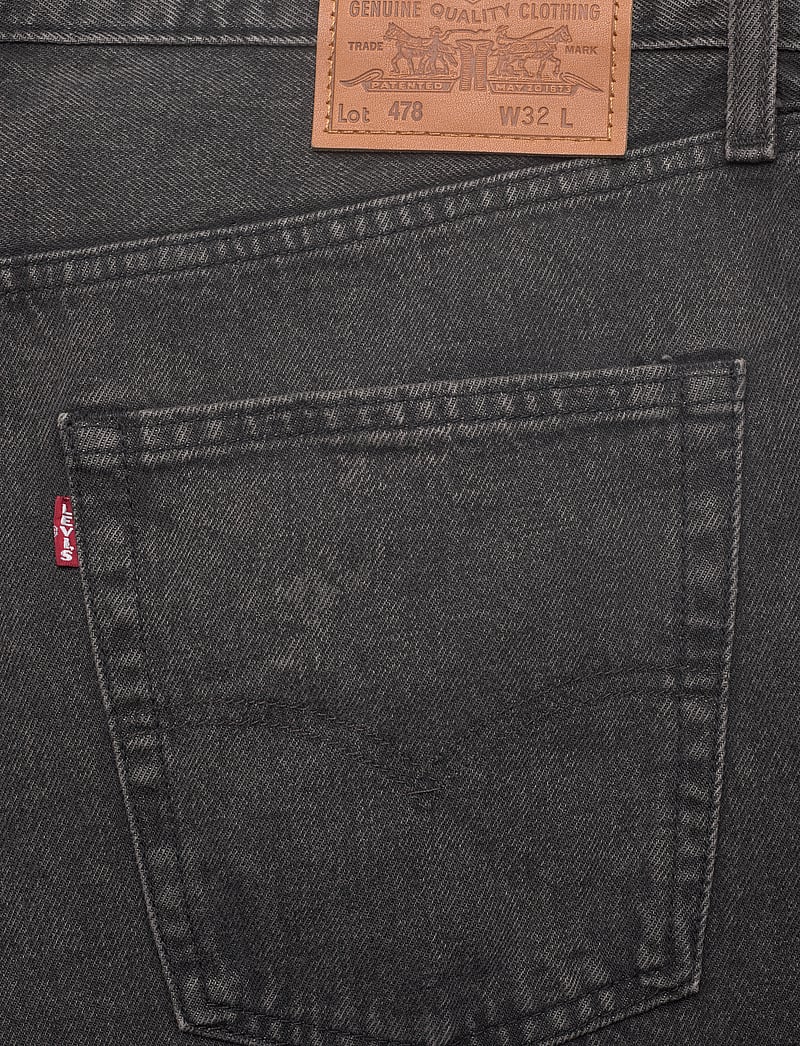 Levi's® - 478 BAGGY SHORTS OVERNIGHT BAG - lühikesed teksapüksid - blacks - 4