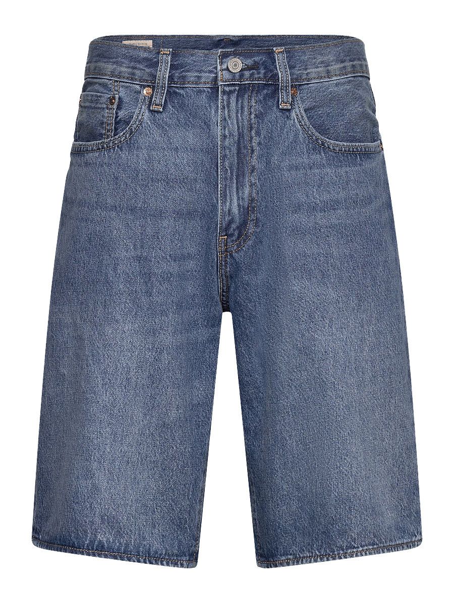 Levi's® - 478 BAGGY SHORTS MY FREQUENCY - jorts - med indigo - worn in - 0