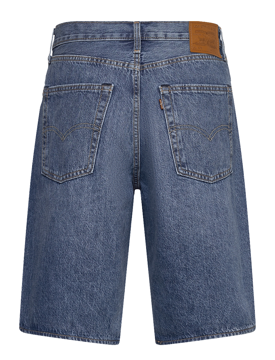 Levi's® - 478 BAGGY SHORTS MY FREQUENCY - jorts - med indigo - worn in - 1