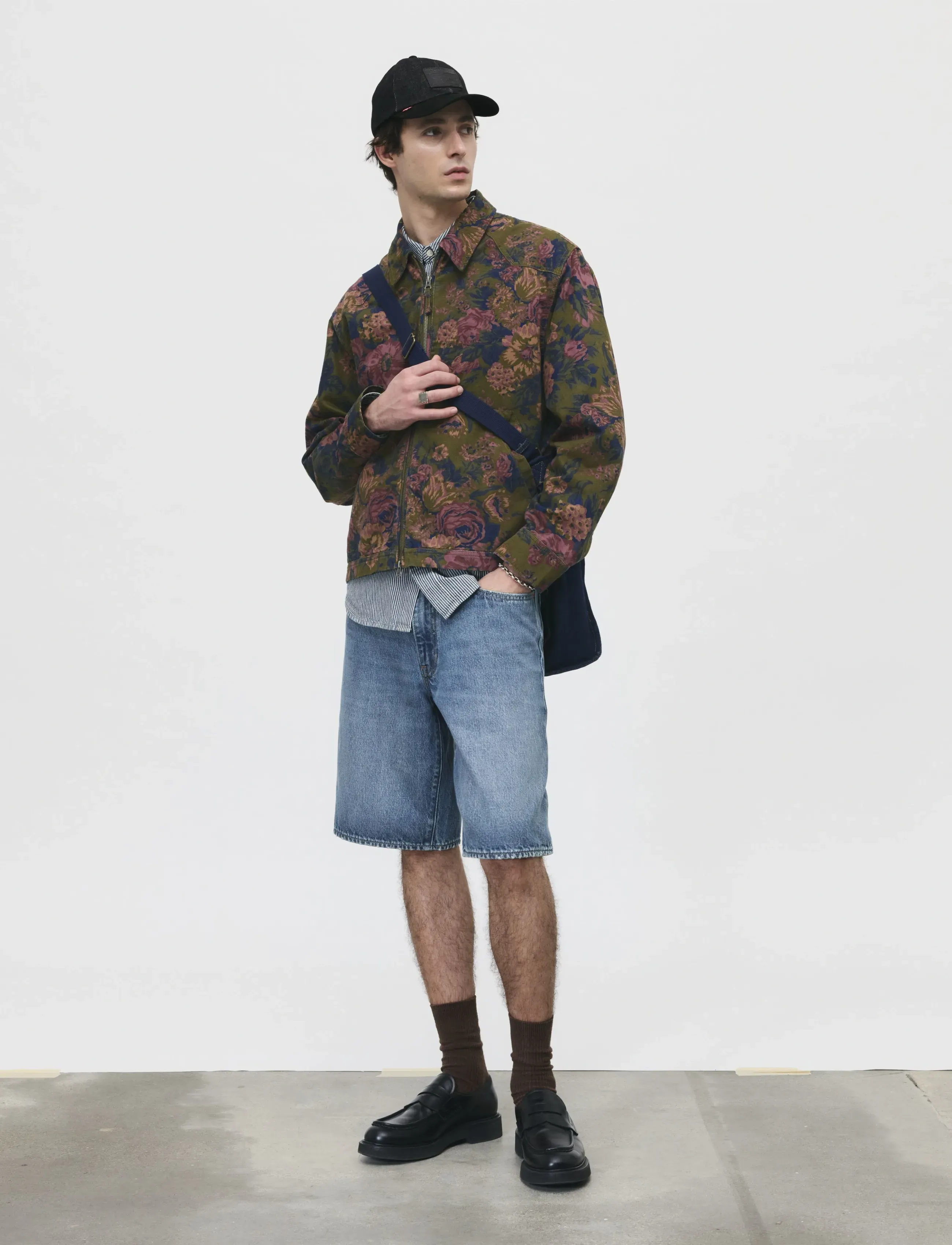 Levi's® - 478 BAGGY SHORTS MY FREQUENCY - jeans shorts - med indigo - worn in - 3