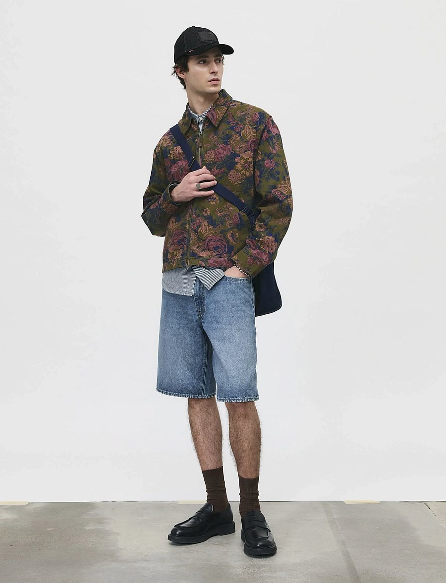 Levi's® - 478 BAGGY SHORTS MY FREQUENCY - jorts - med indigo - worn in - 3