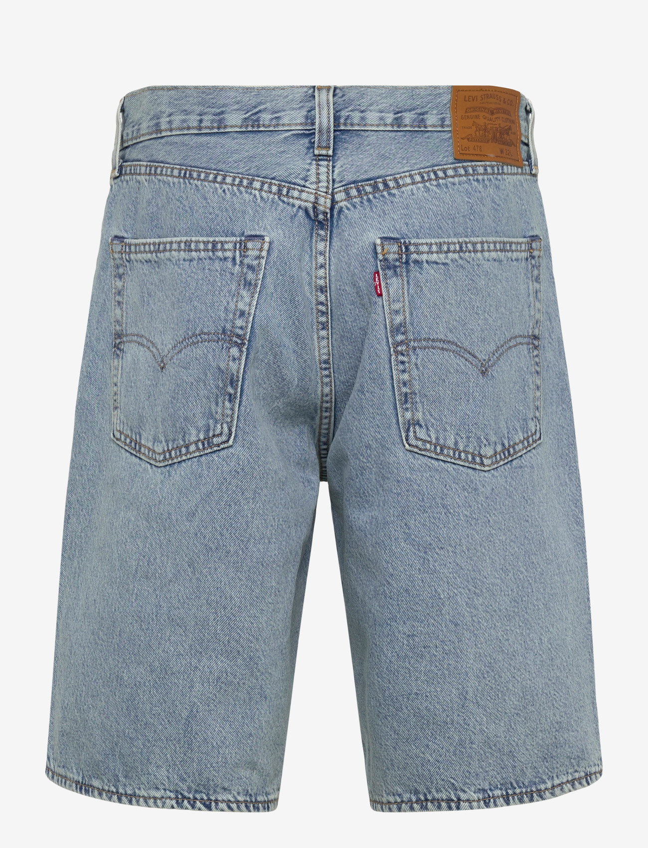 Levi's® - 478 BAGGY SHORTS MY POCKETS FU - jorts - light indigo - worn in - 1