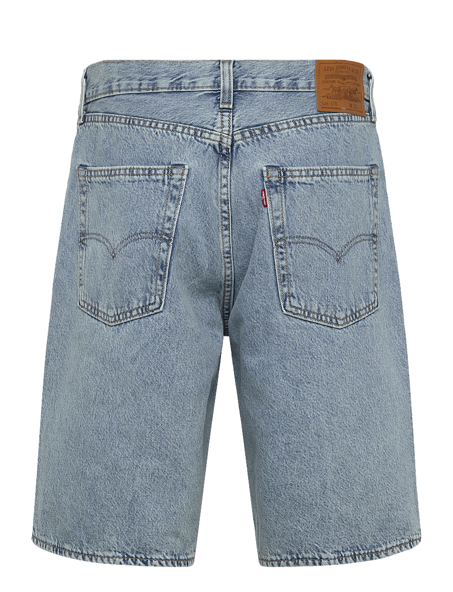 Levi's® - 478 BAGGY SHORTS MY POCKETS FU - lühikesed teksapüksid - light indigo - worn in - 2