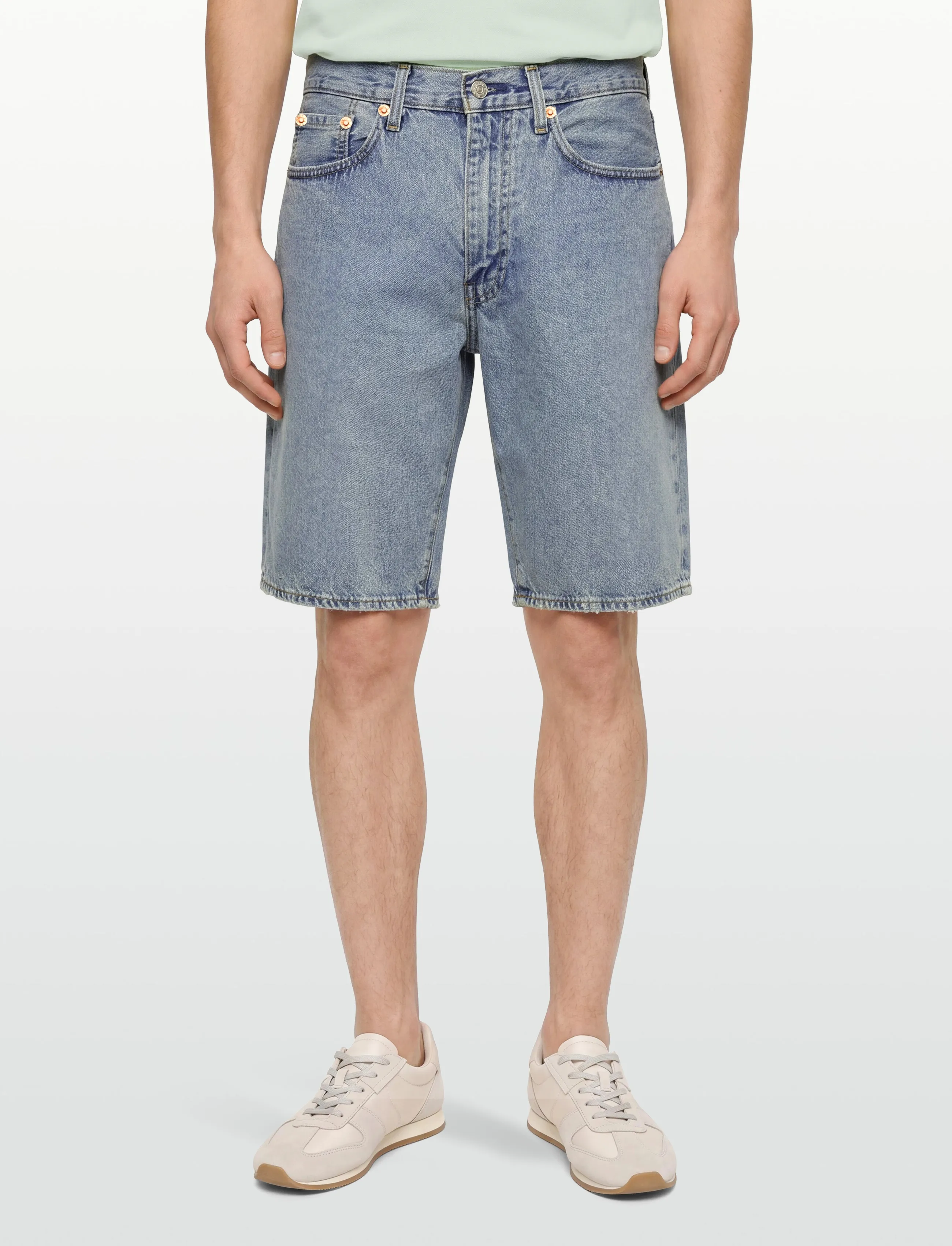 Levi's® - 478 BAGGY SHORTS MY POCKETS FU - jeansshorts - light indigo - worn in - 3