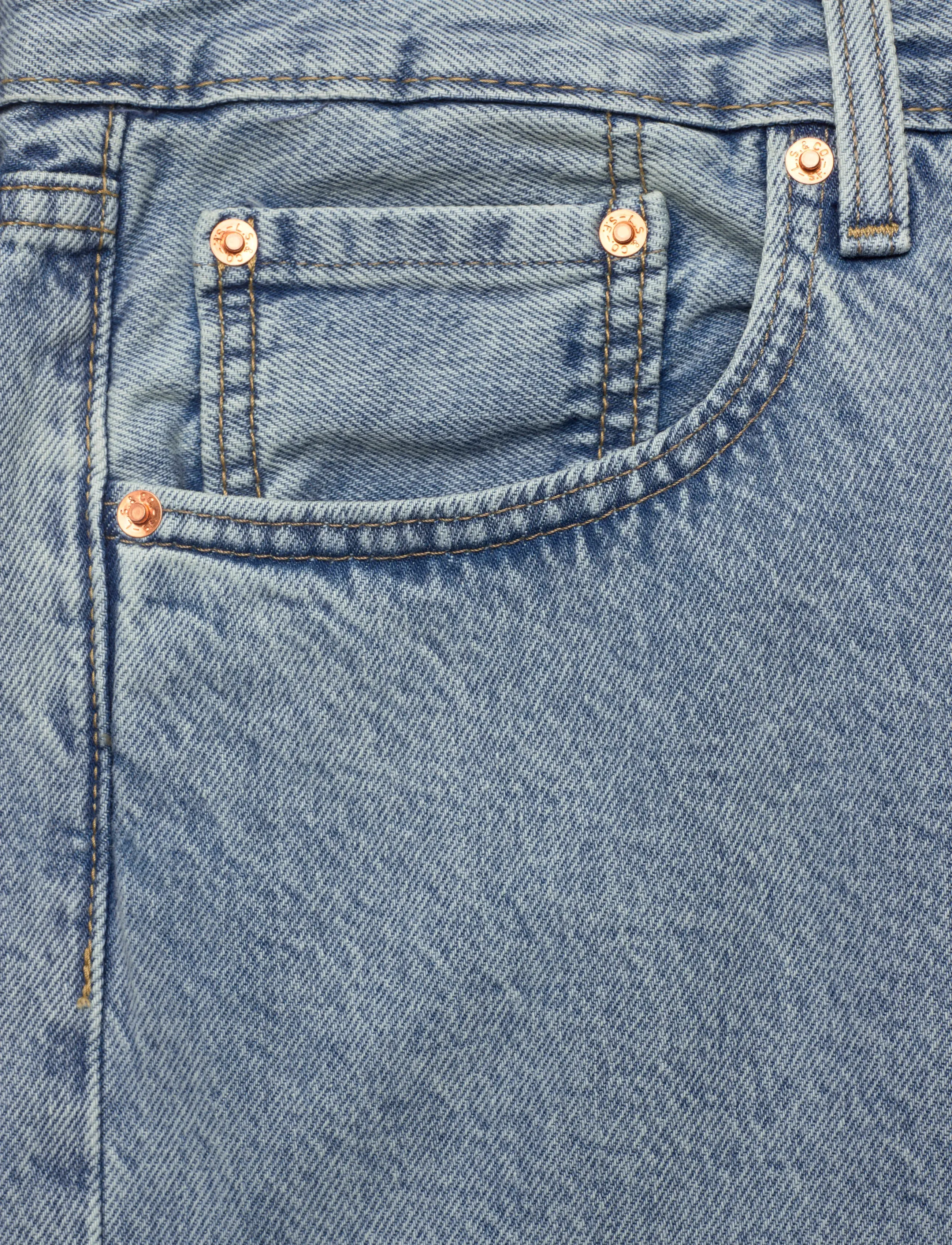 Levi's® - 478 BAGGY SHORTS MY POCKETS FU - jeans shorts - light indigo - worn in - 2