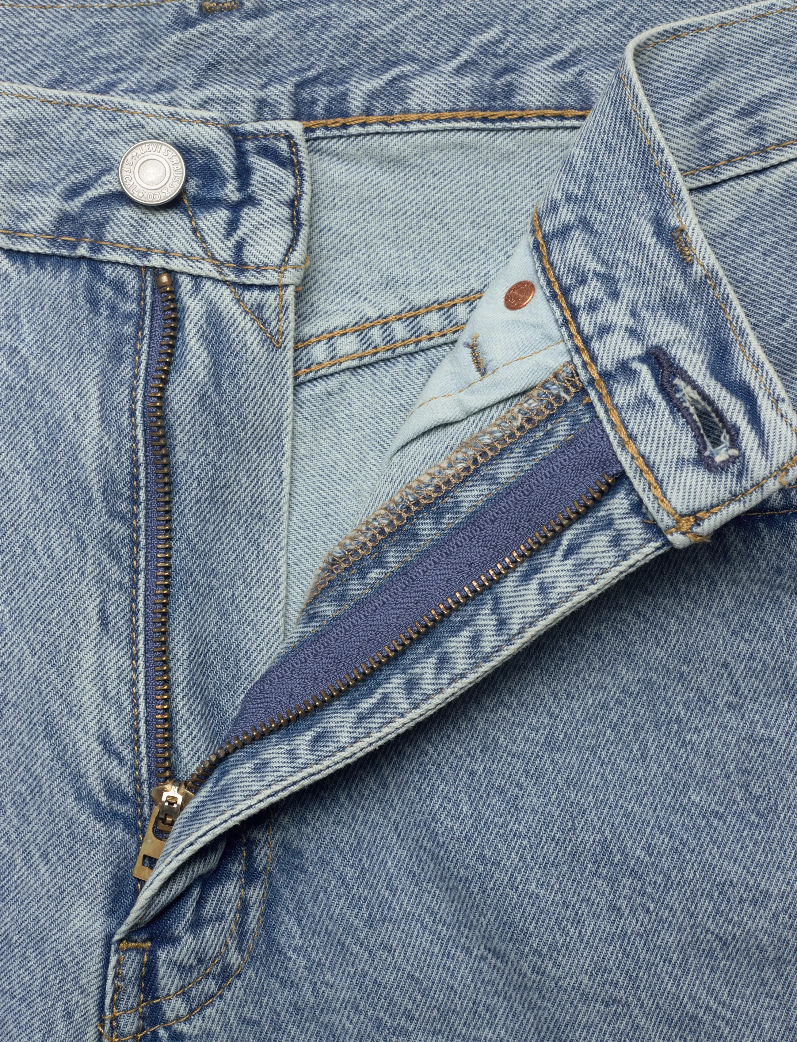 Levi's® - 478 BAGGY SHORTS MY POCKETS FU - jeans shorts - light indigo - worn in - 3