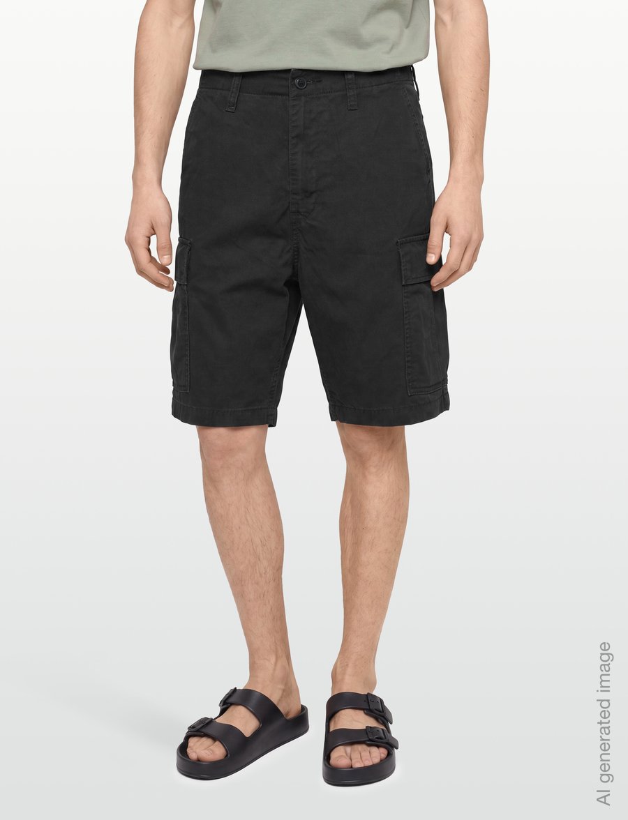 Levi's® - CARRIER CARGO SHRT2 METEORITE - jeansshorts - blacks1 - 3
