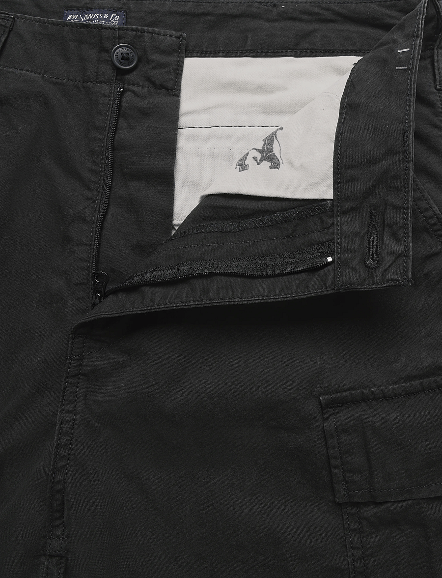 Levi's® - CARRIER CARGO SHRT2 METEORITE - cargoshorts - blacks - 3