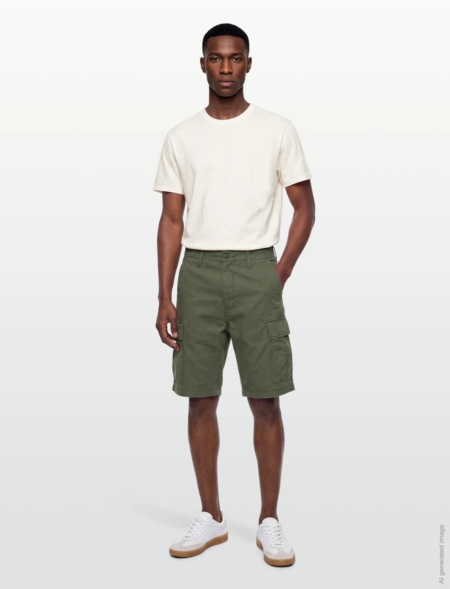 Levi's® - CARRIER CARGO SHRT2 OLIVE NIGH - cargo shorts - greens - 0