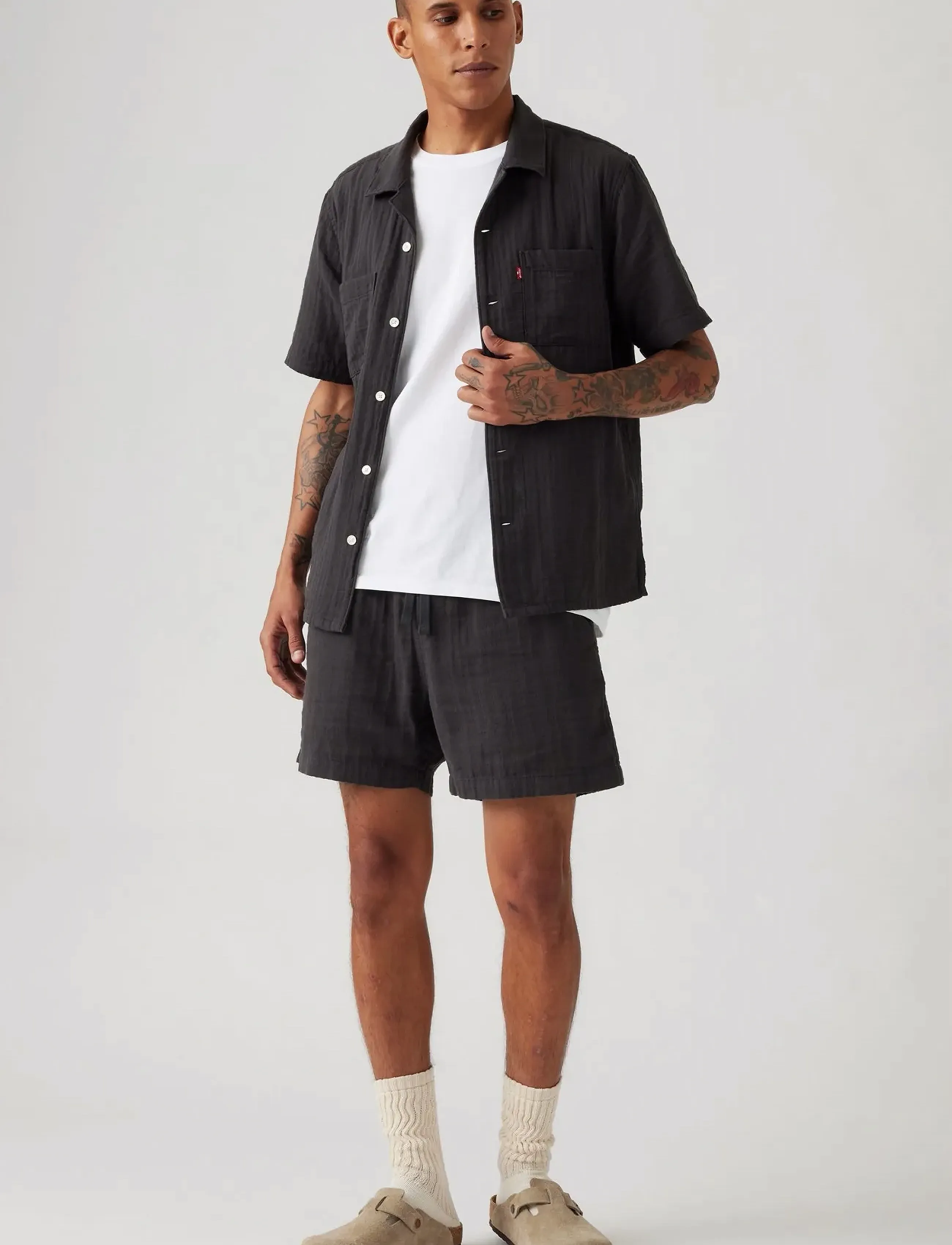 Levi's® - XX CHINO BAY SHORT II BLACKS - blacks - 0
