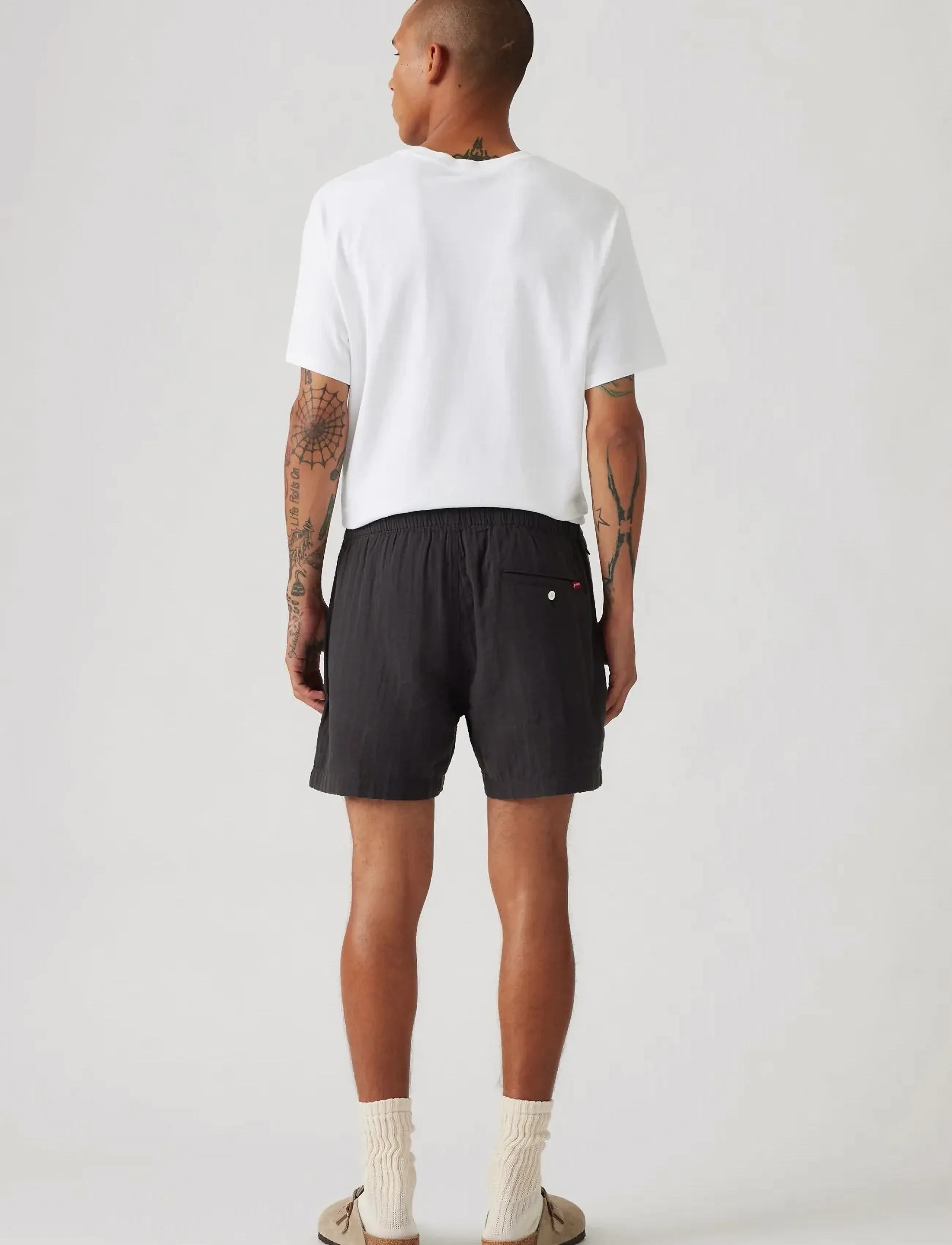 Levi's® - XX CHINO BAY SHORT II BLACKS - blacks - 4