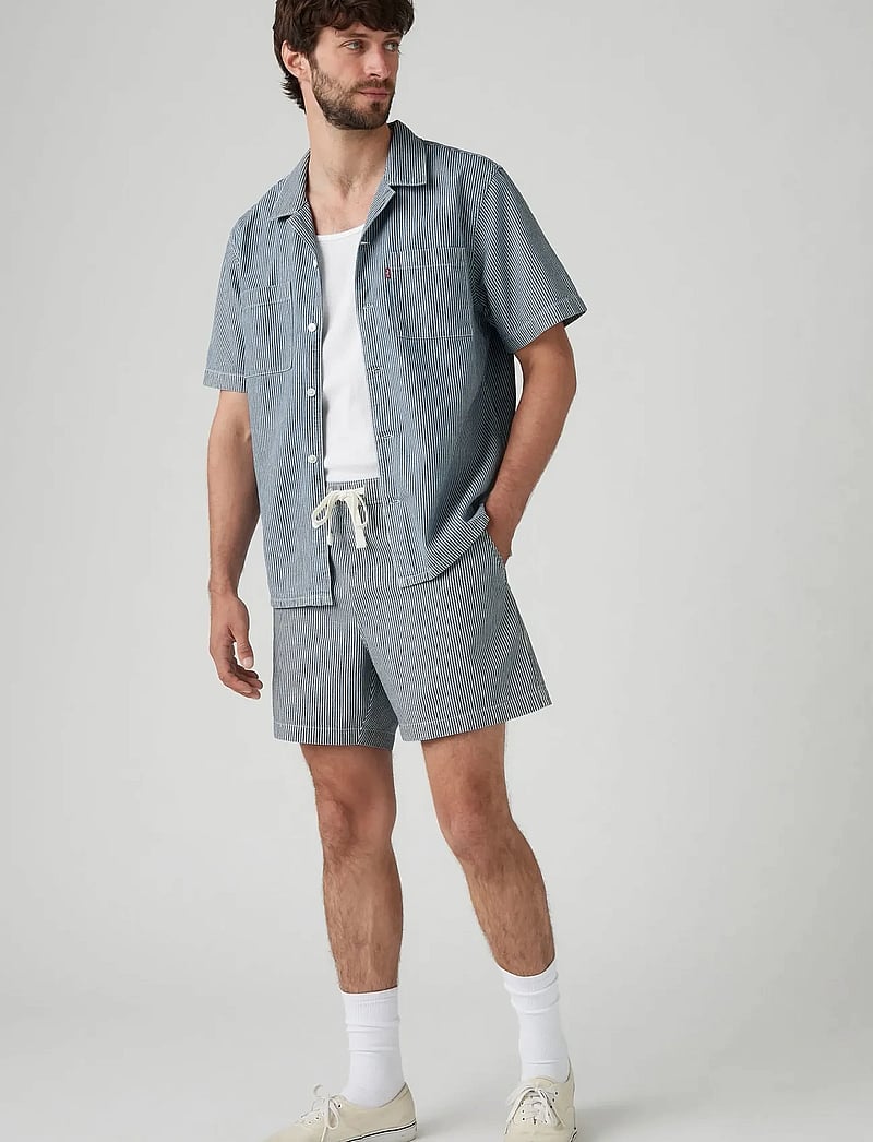 Levi's® - XX CHINO BAY SHORT II MED INDIGO - FLAT FINISH - chinos shorts - med indigo - flat finish - 0