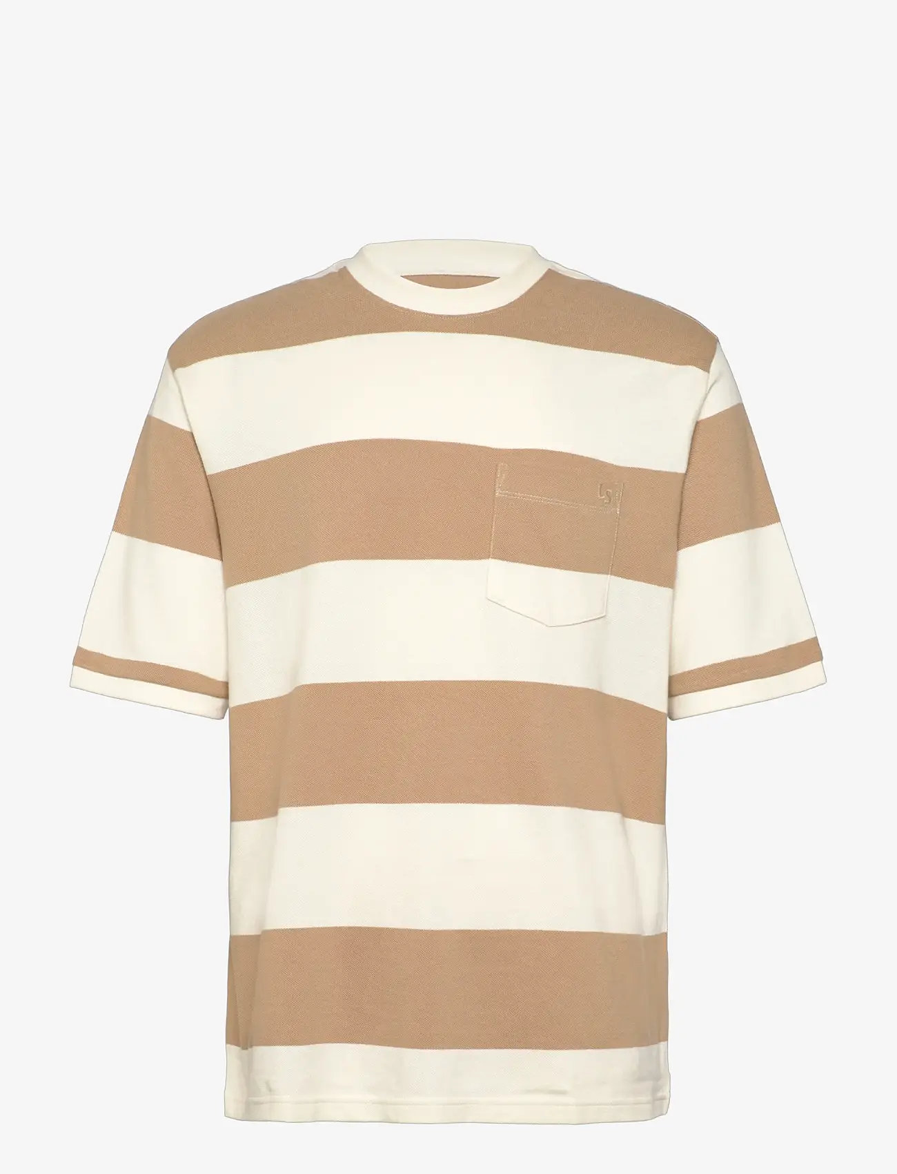 Levi's® - HALF SLEEVE PIQUE TEE RIGBY ST - kurzärmelig - neutrals - 1