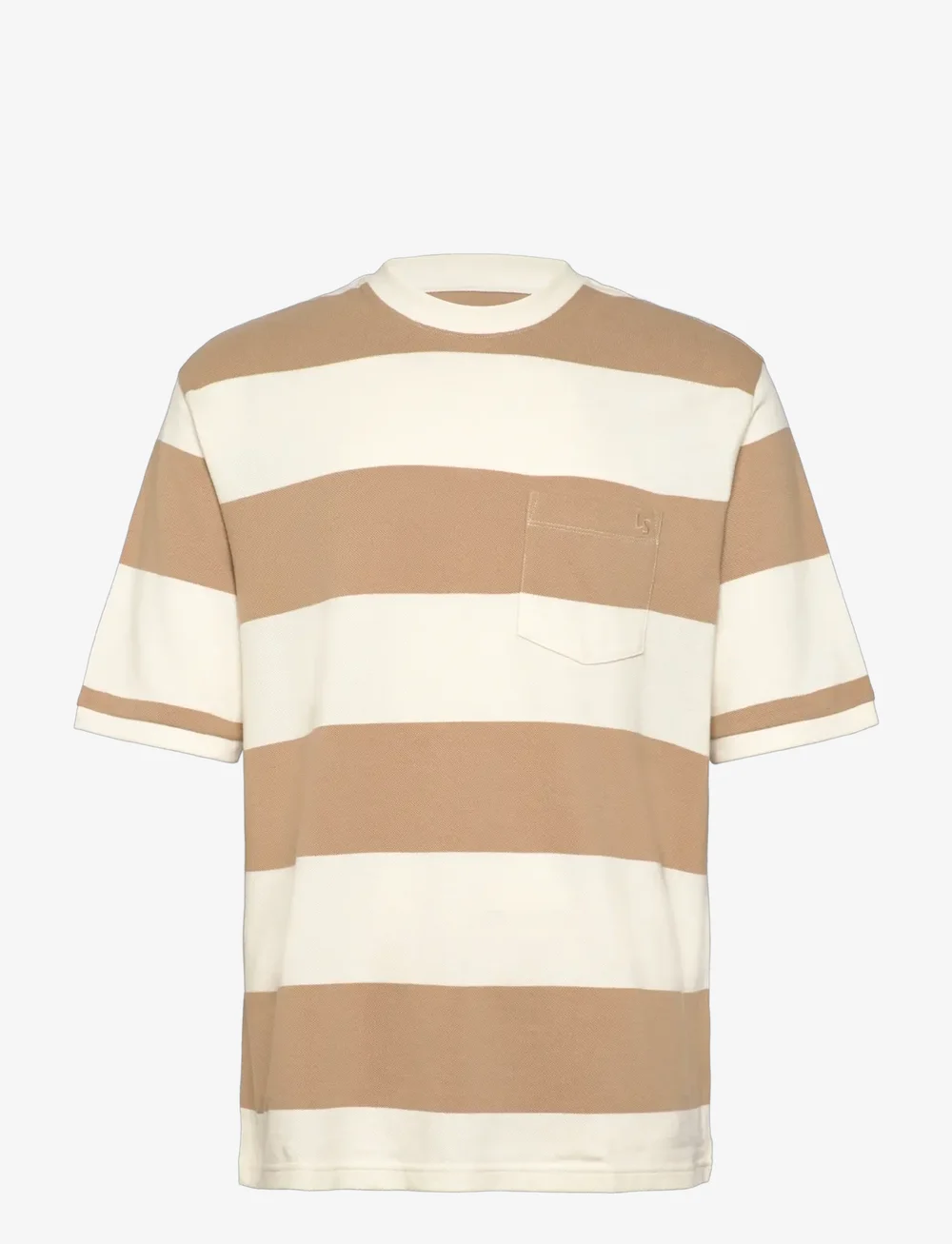 Levi's® - HALF SLEEVE PIQUE TEE RIGBY ST - lühikeste varrukatega t-särgid - neutrals - 0