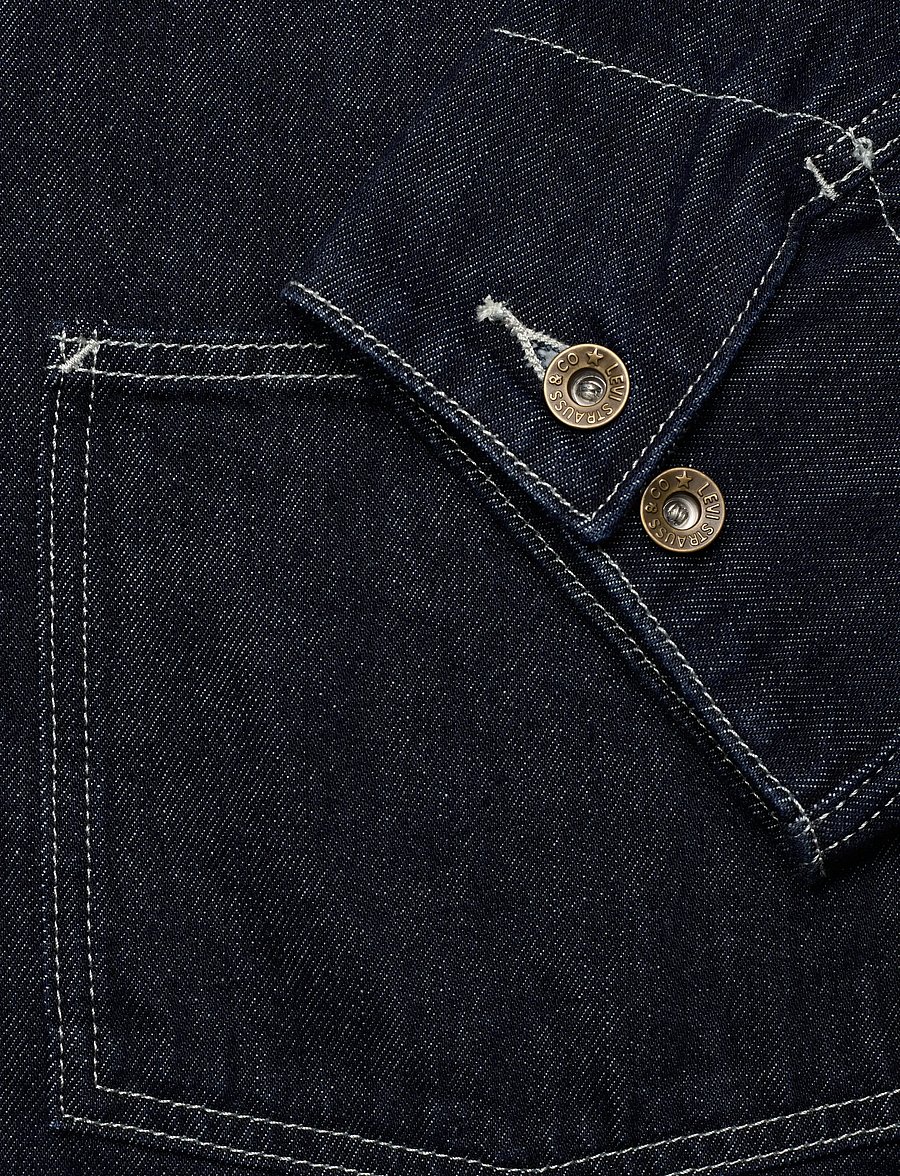 Levi's® - BERKLEY CHORE COAT MORNIN CLAS - lined denim jackets - dark indigo - flat finishs - 5