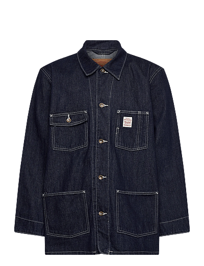 Levi's® BERKLEY CHORE COAT MORNIN CLAS - Levi's® - DARK INDIGO - FLAT FINISH / navy