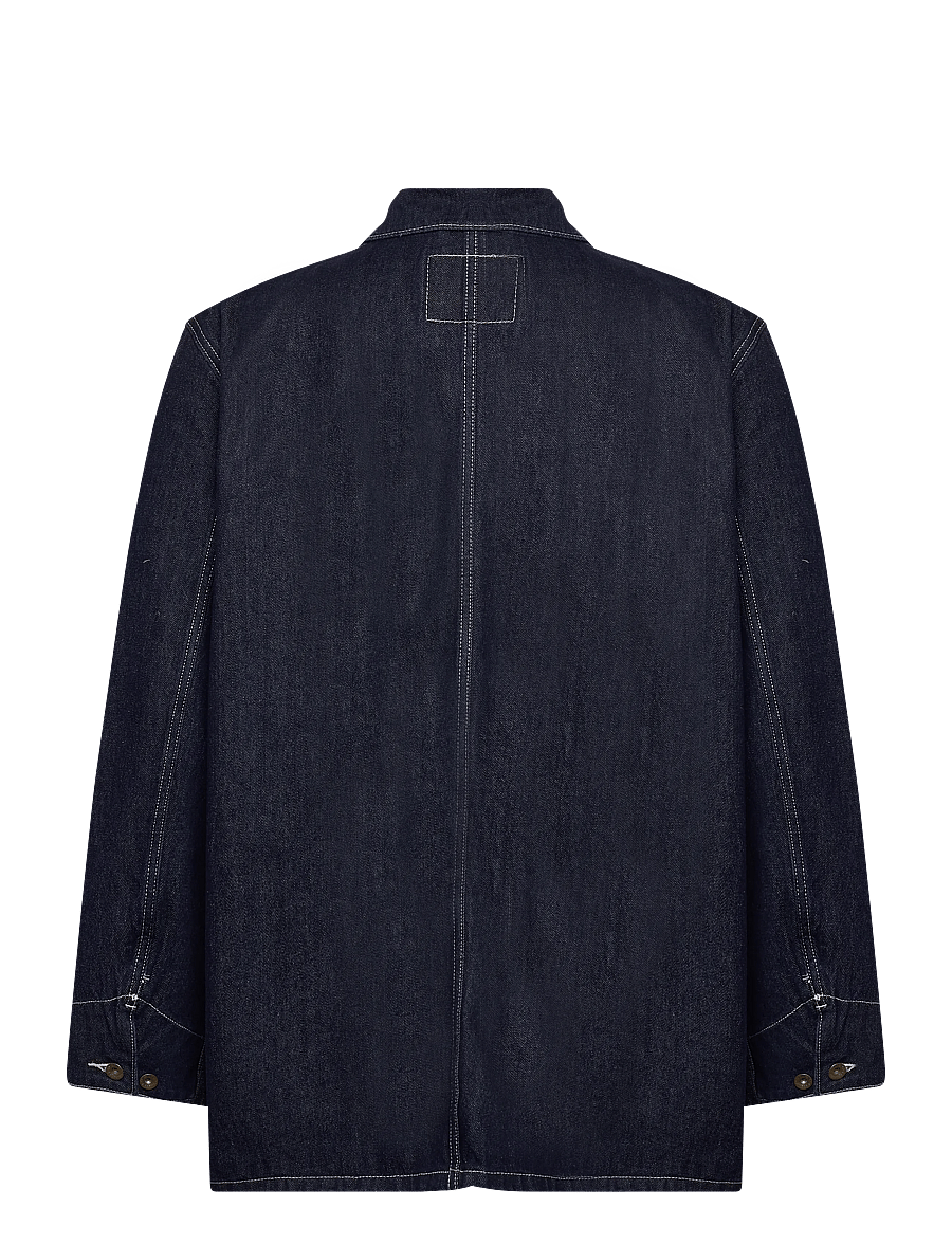 Levi's® - BERKLEY CHORE COAT MORNIN CLAS - uforede denimjakker - dark indigo - flat finish - 2