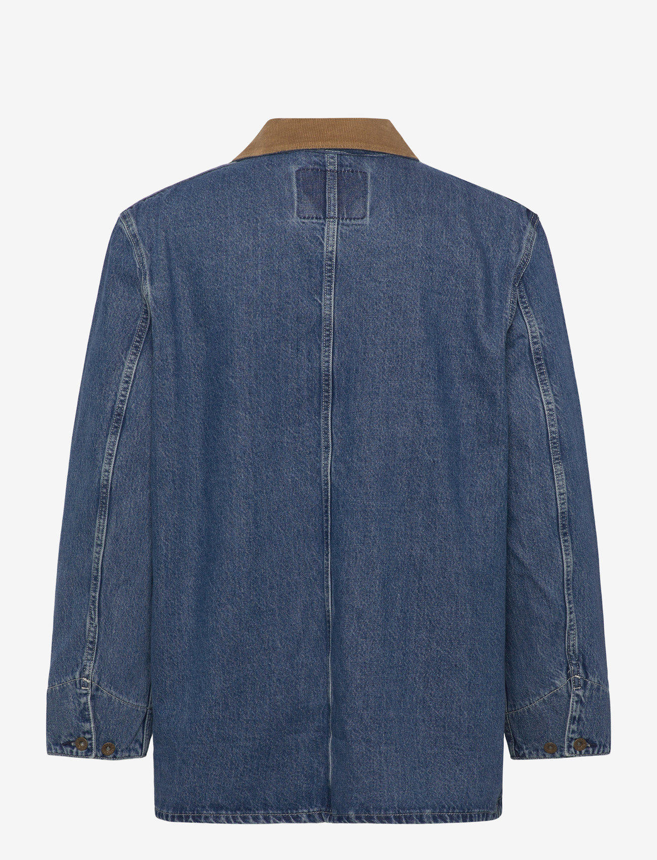Levi's® - BERKLEY CHORE COAT SUNBURNT CH - unlined denim jackets - med indigo - worn ins - 2