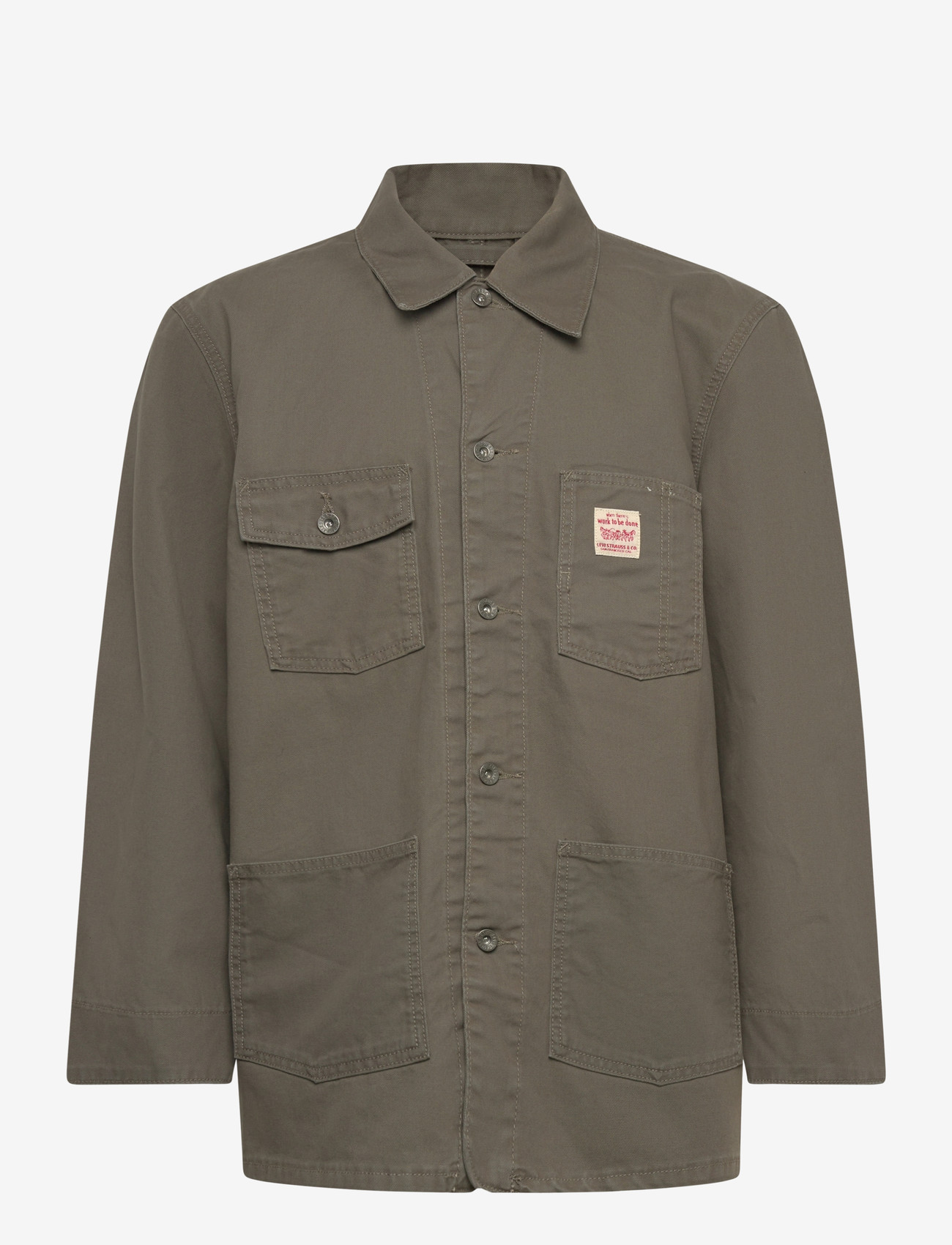 Levi's® - BERKLEY CHORE COAT DRIED OREGA - light coats - greens - 0
